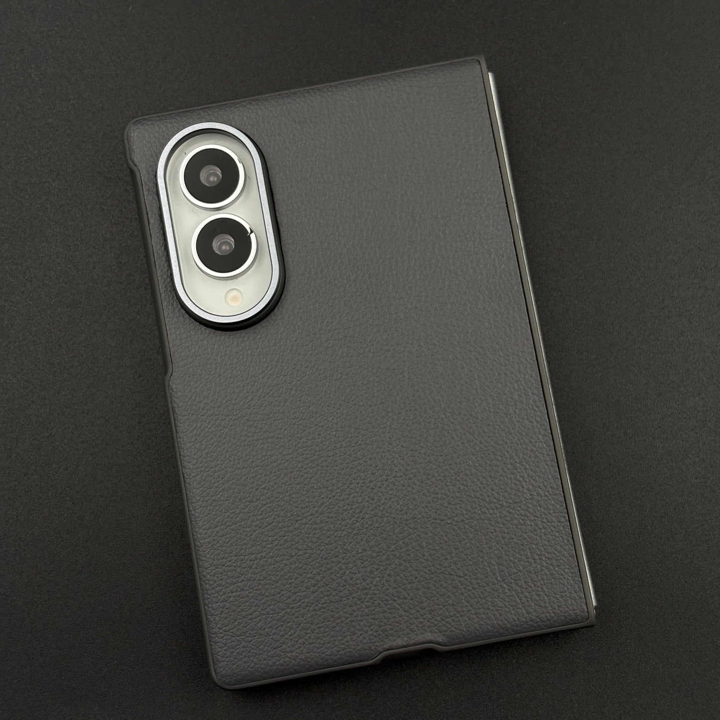 Leather Full-Cover Case with Built-In Screen Protector for Samsung Galaxy Z Fold 8