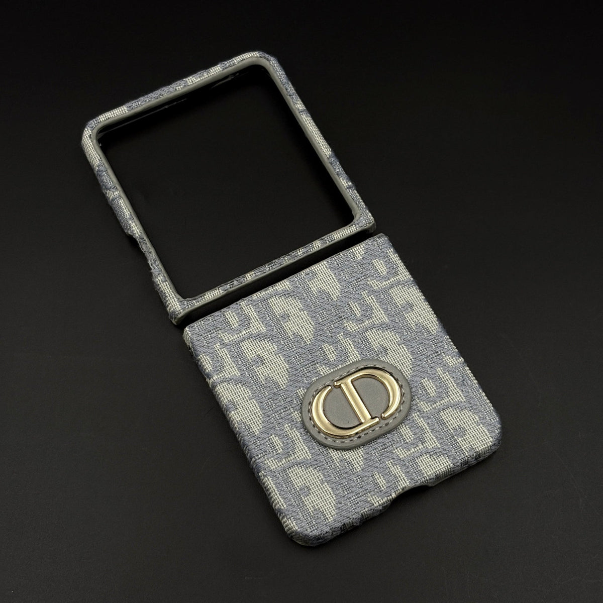 Embroidered Fabric CD Case for Samsung Galaxy Z Flip 8 | Premium Designer Pattern Cover