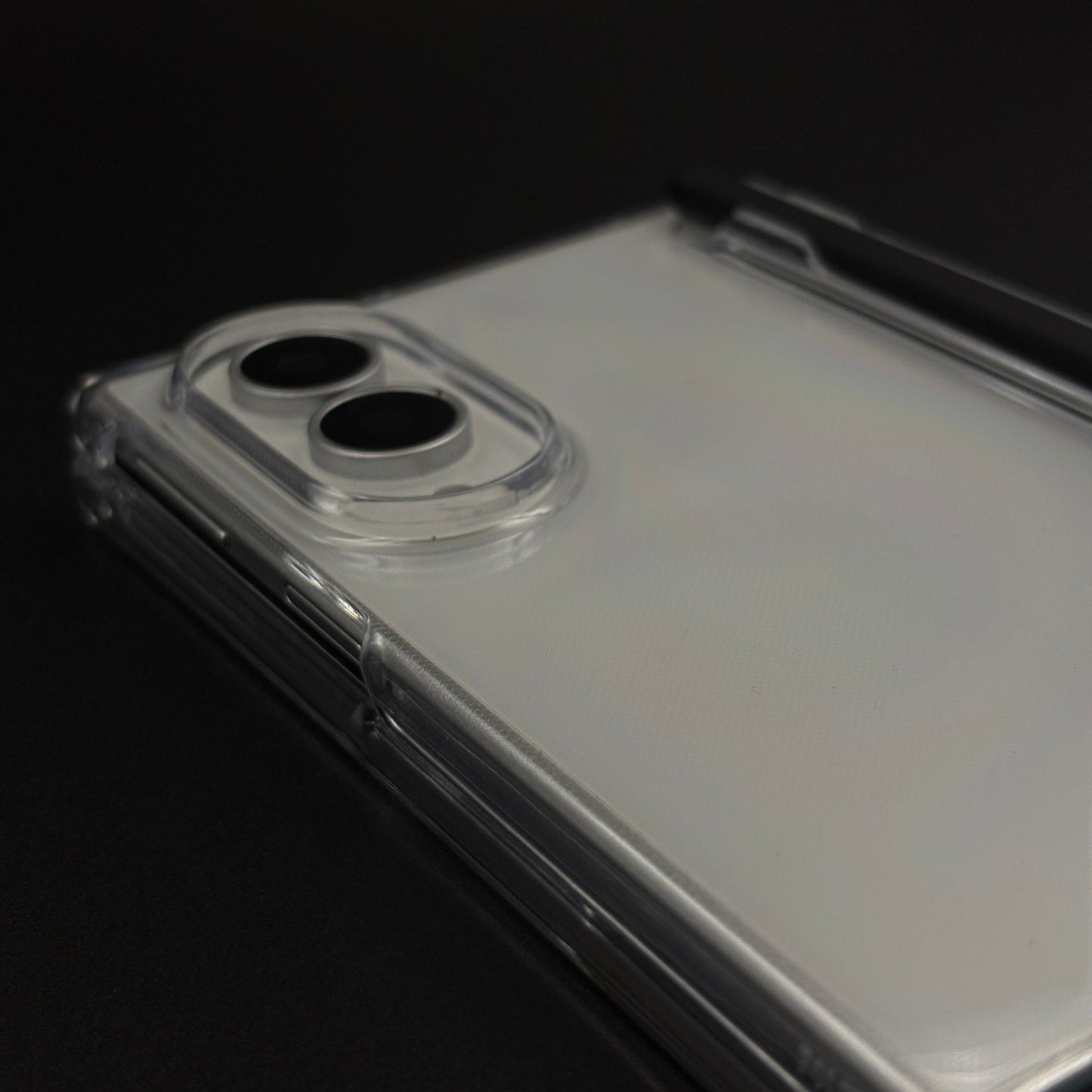 Clear Protective Case with Built-In Pen Holder for Samsung Galaxy Z Fold 8