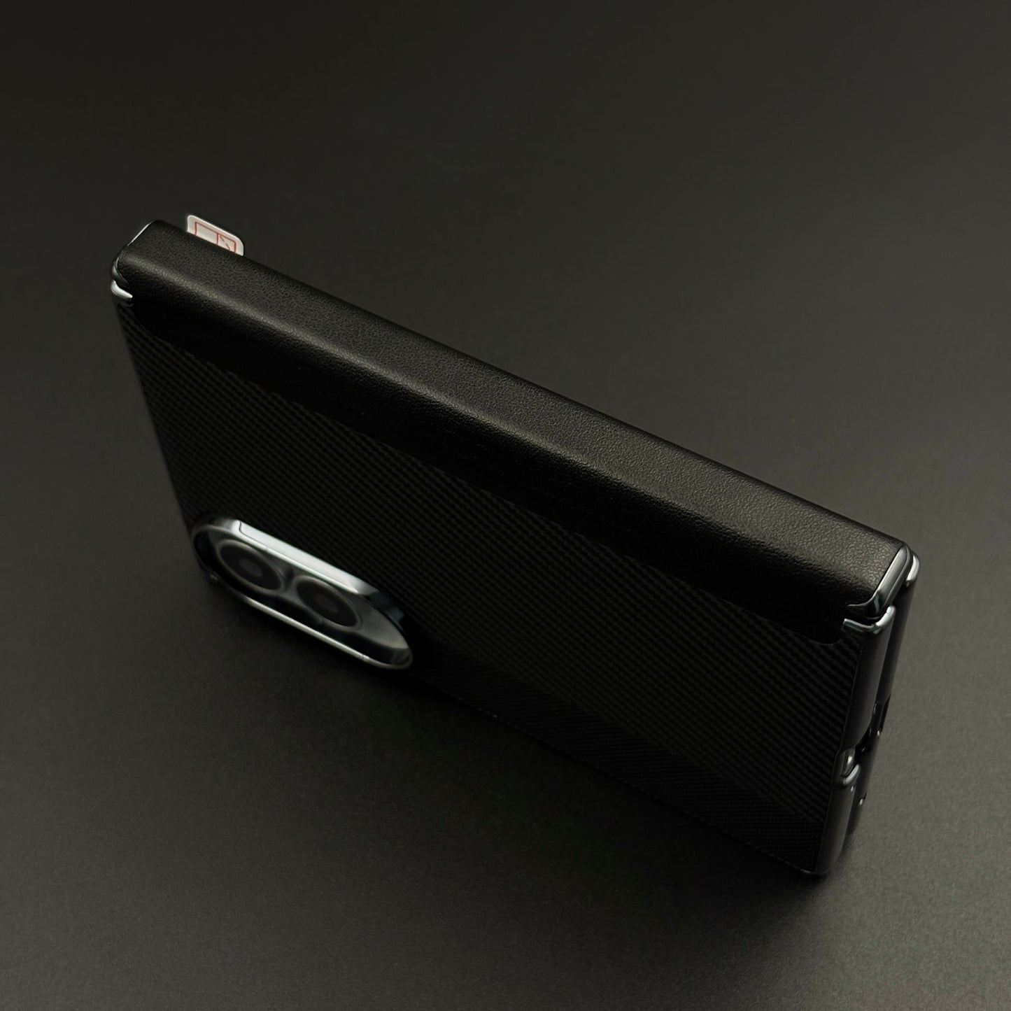 Dual Tone Carbon Fiber Hinge Protection Case for Samsung Galaxy Z Fold 8 | Front Screen Protector