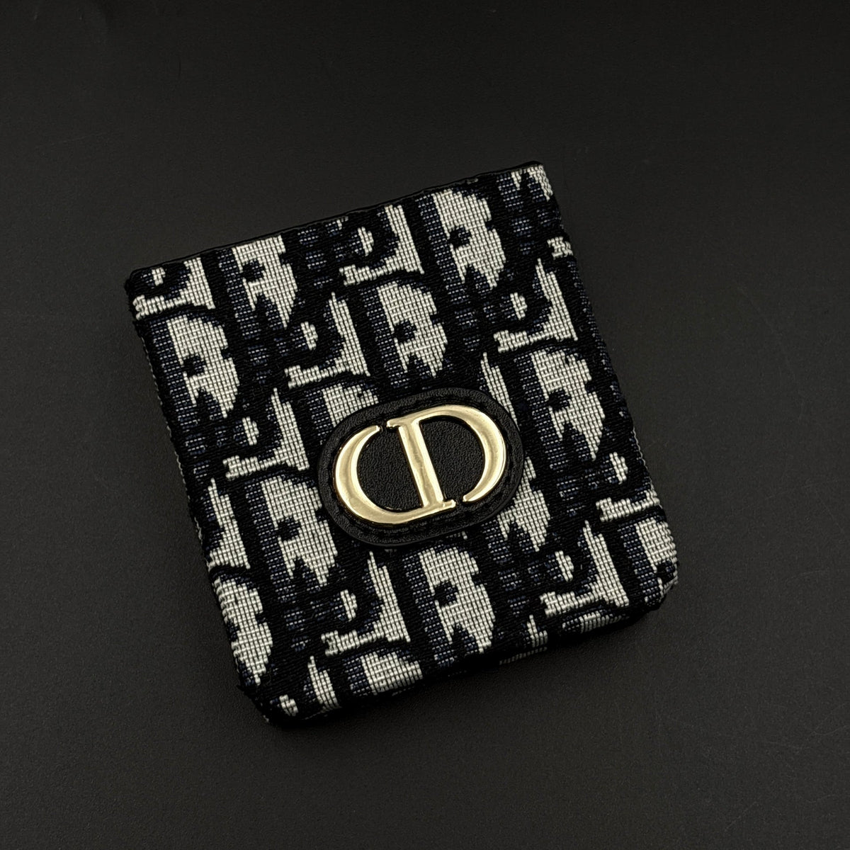Embroidered Fabric CD Case for Samsung Galaxy Z Flip 8 | Premium Designer Pattern Cover
