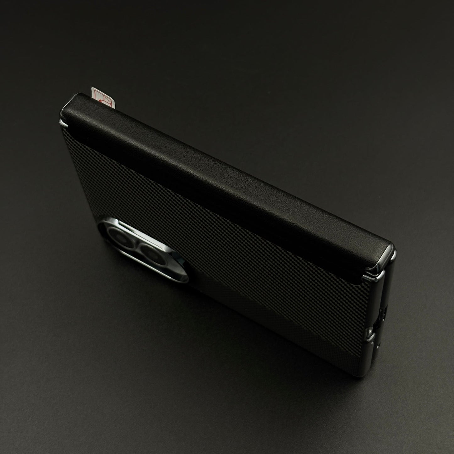 Dual Tone Carbon Fiber Hinge Protection Case for Samsung Galaxy Z Fold 8 | Front Screen Protector