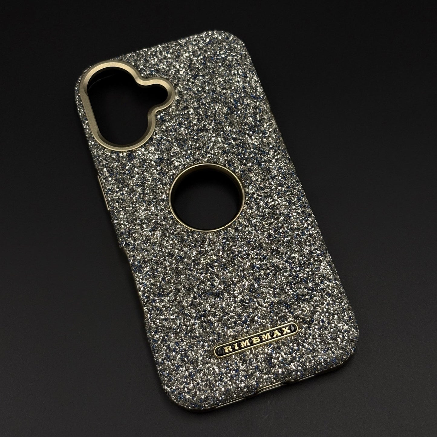 Sparkly Glitter Dust Luxury Diamond Feel MagSafe Mobile Case Cover for iPhone 17