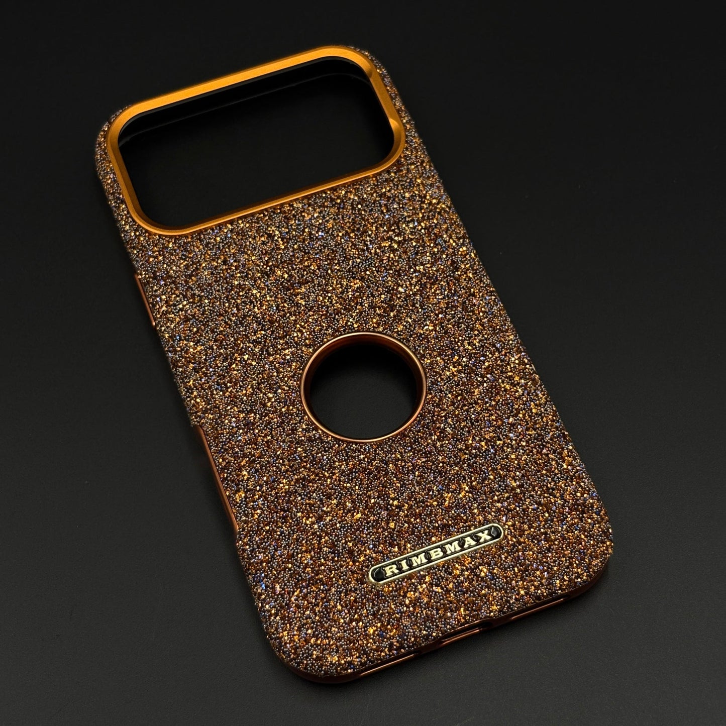Sparkly Glitter Dust Luxury Diamond Feel MagSafe Mobile Case Cover for iPhone 17 Series