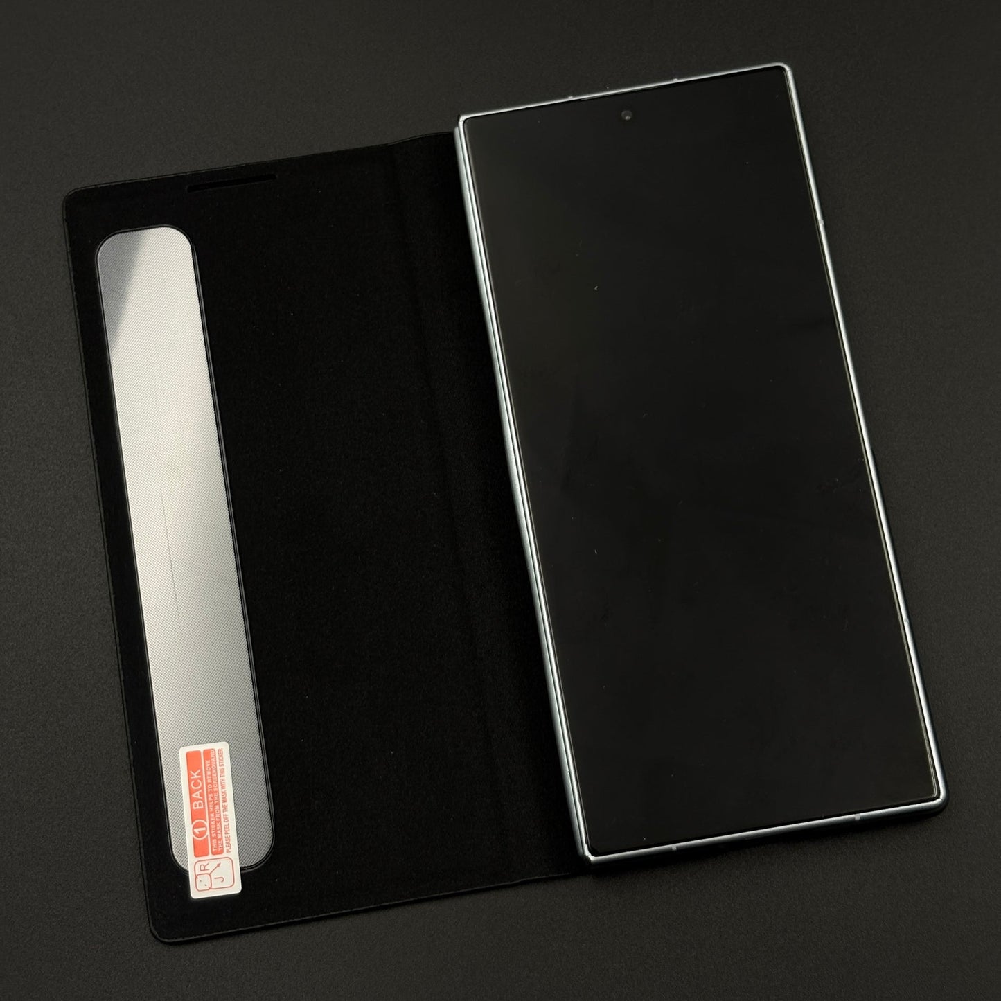 Smart-View Interactive Display Flip Leather Case Cover for Samsung Galaxy Z Fold 7
