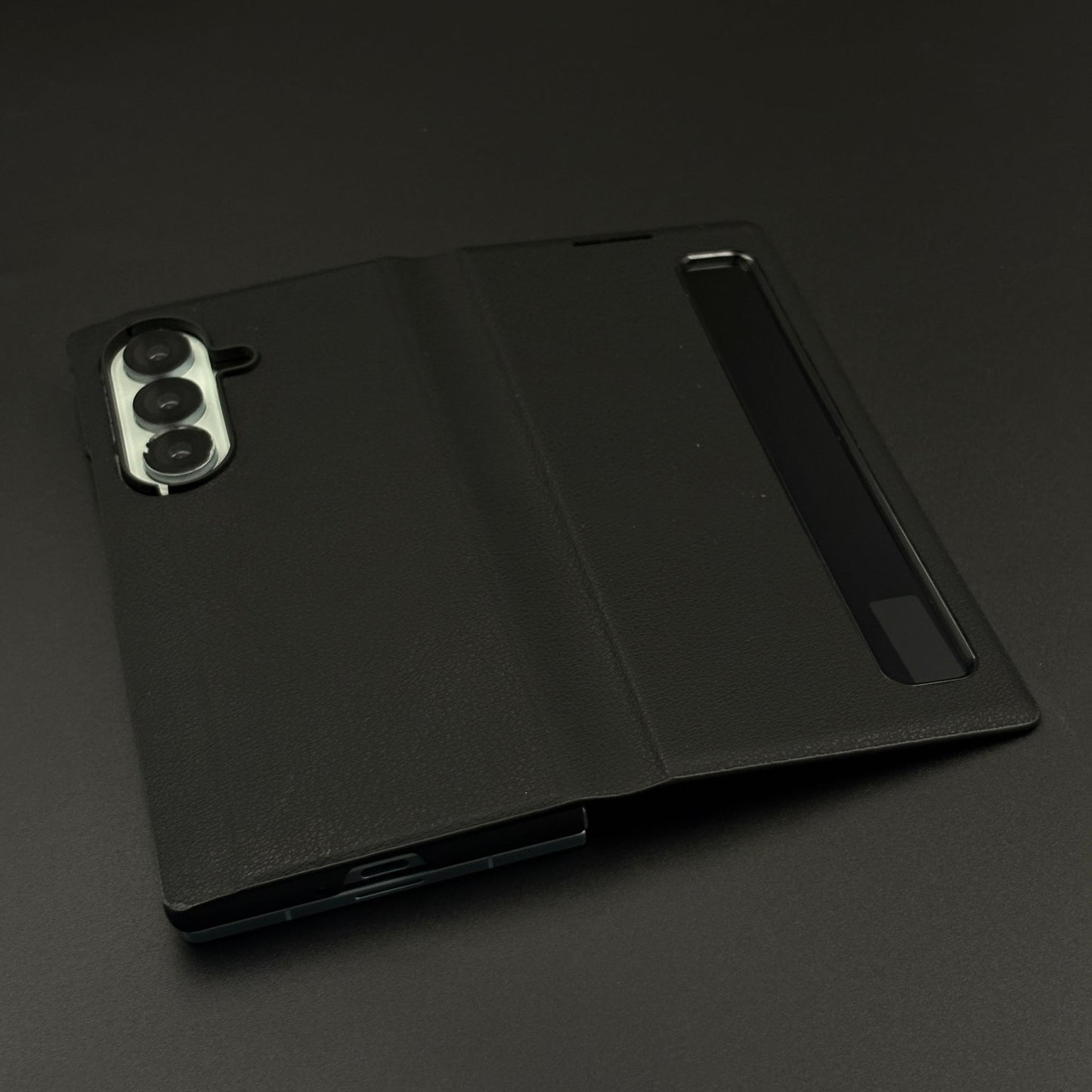Smart-View Interactive Display Flip Leather Case Cover for Samsung Galaxy Z Fold 7