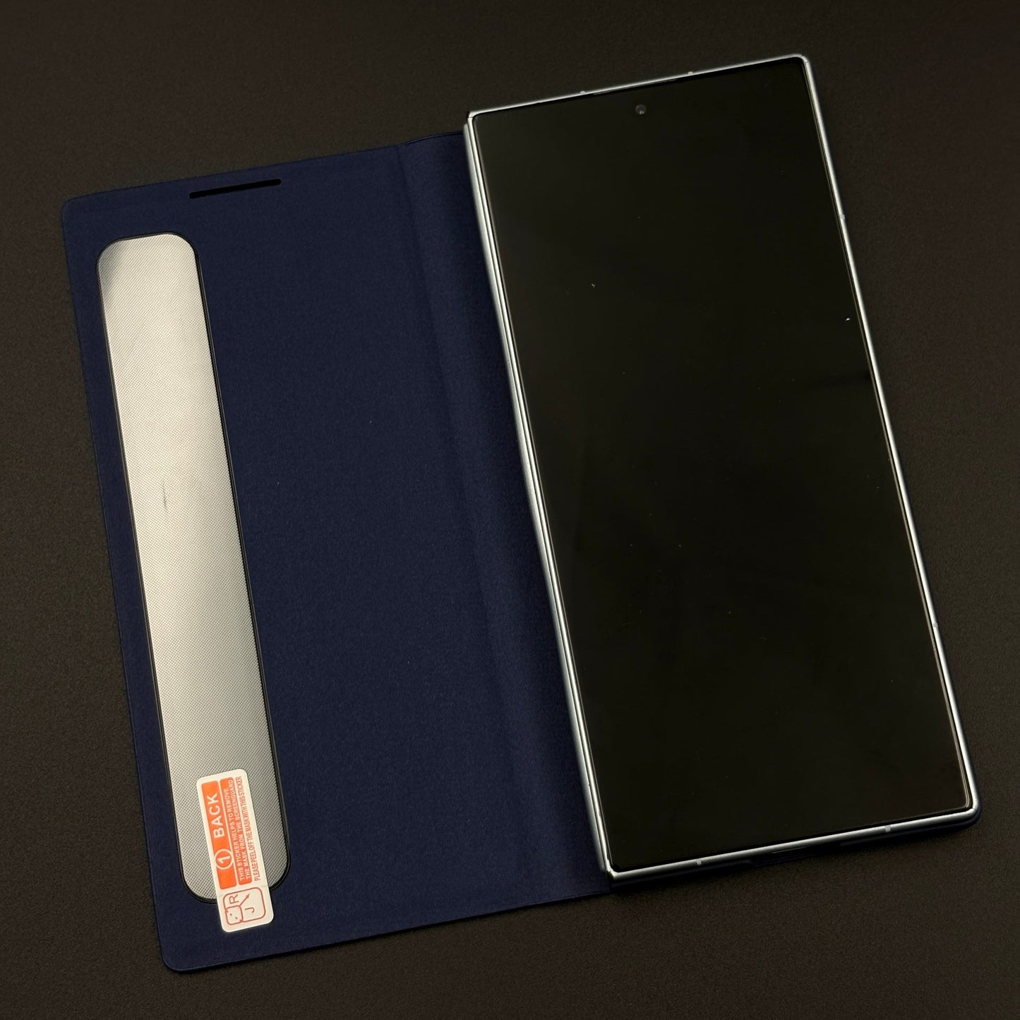Smart-View Interactive Display Flip Leather Case Cover for Samsung Galaxy Z Fold 7