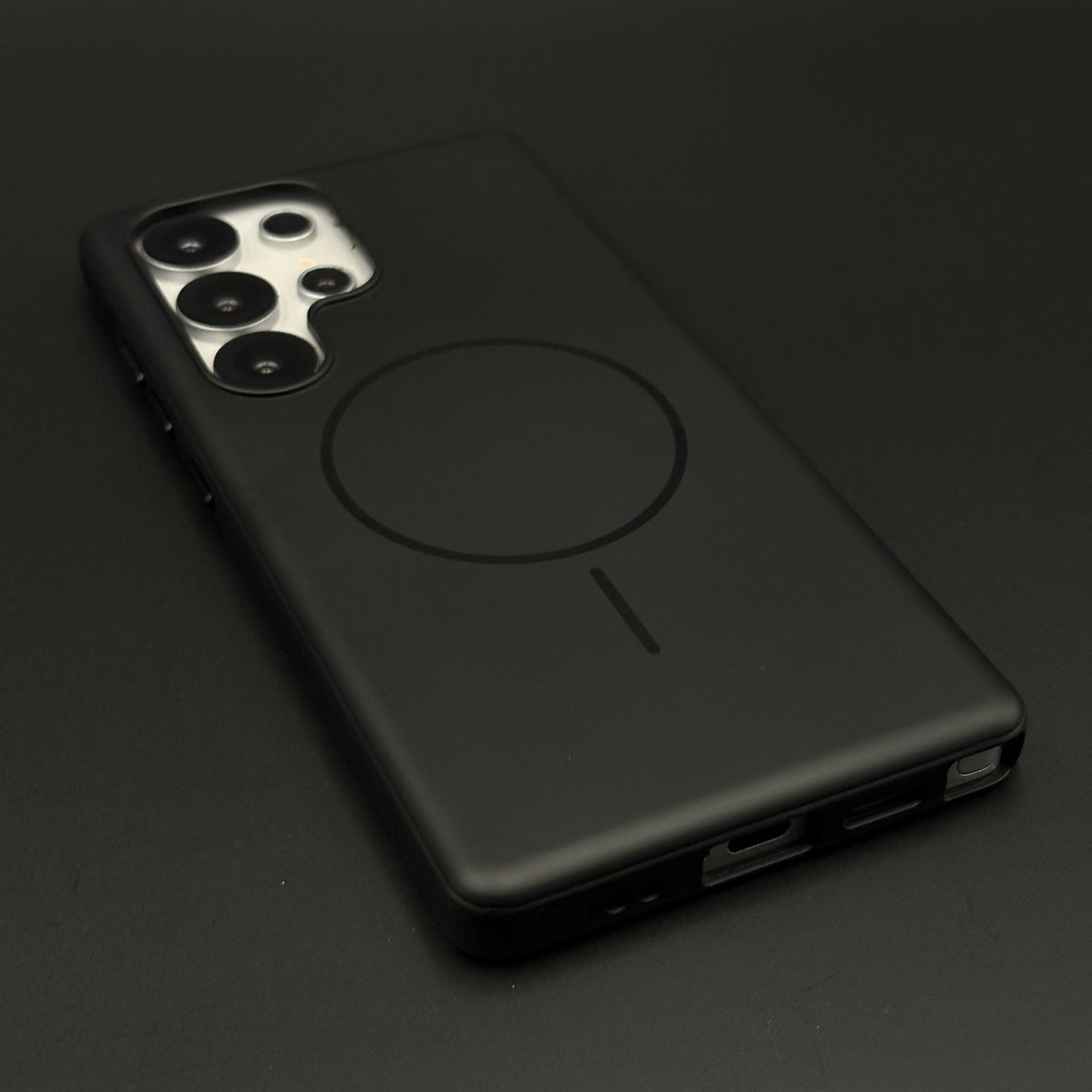 Tyre Side Grip Matte MagSafe Mobile Case Cover for Samsung Galaxy S25 Ultra