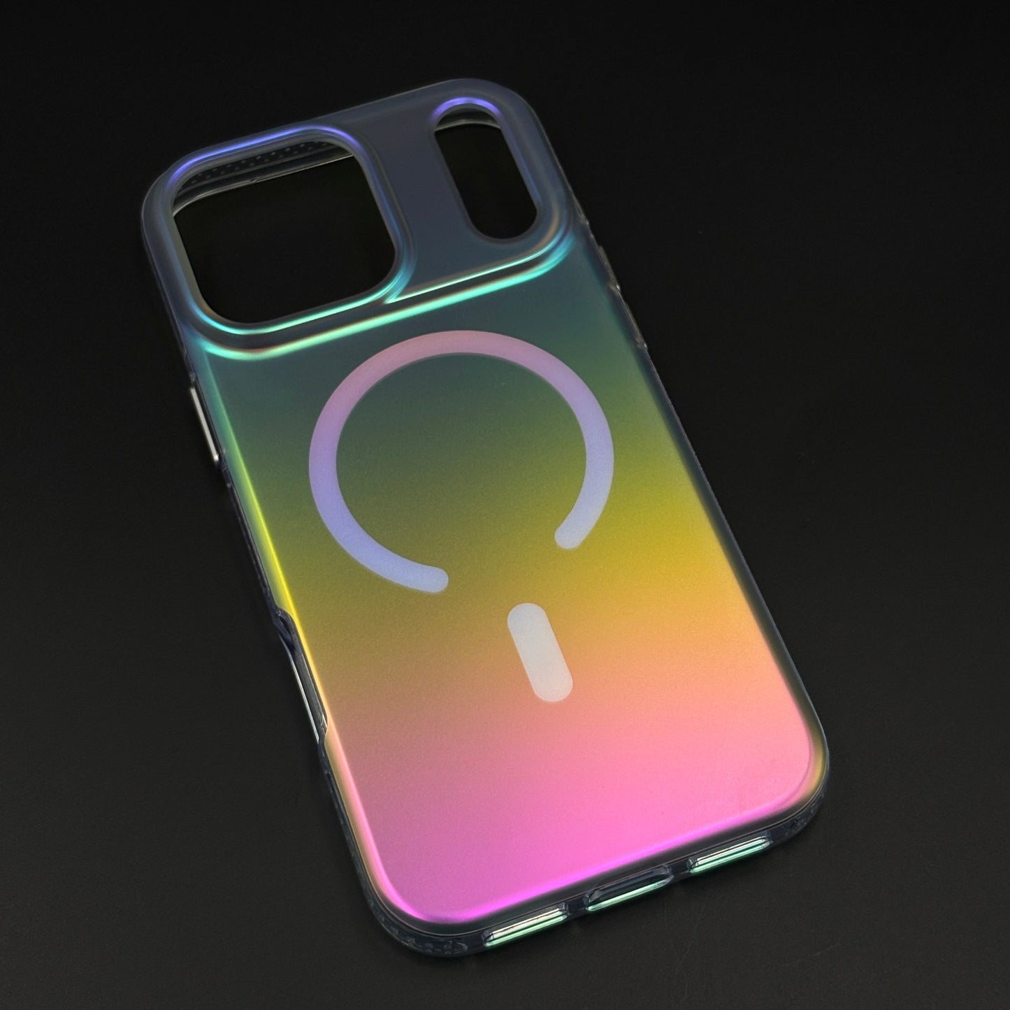 Holographic Aurora MagSafe Mobile Case Cover for iPhone 17 Series