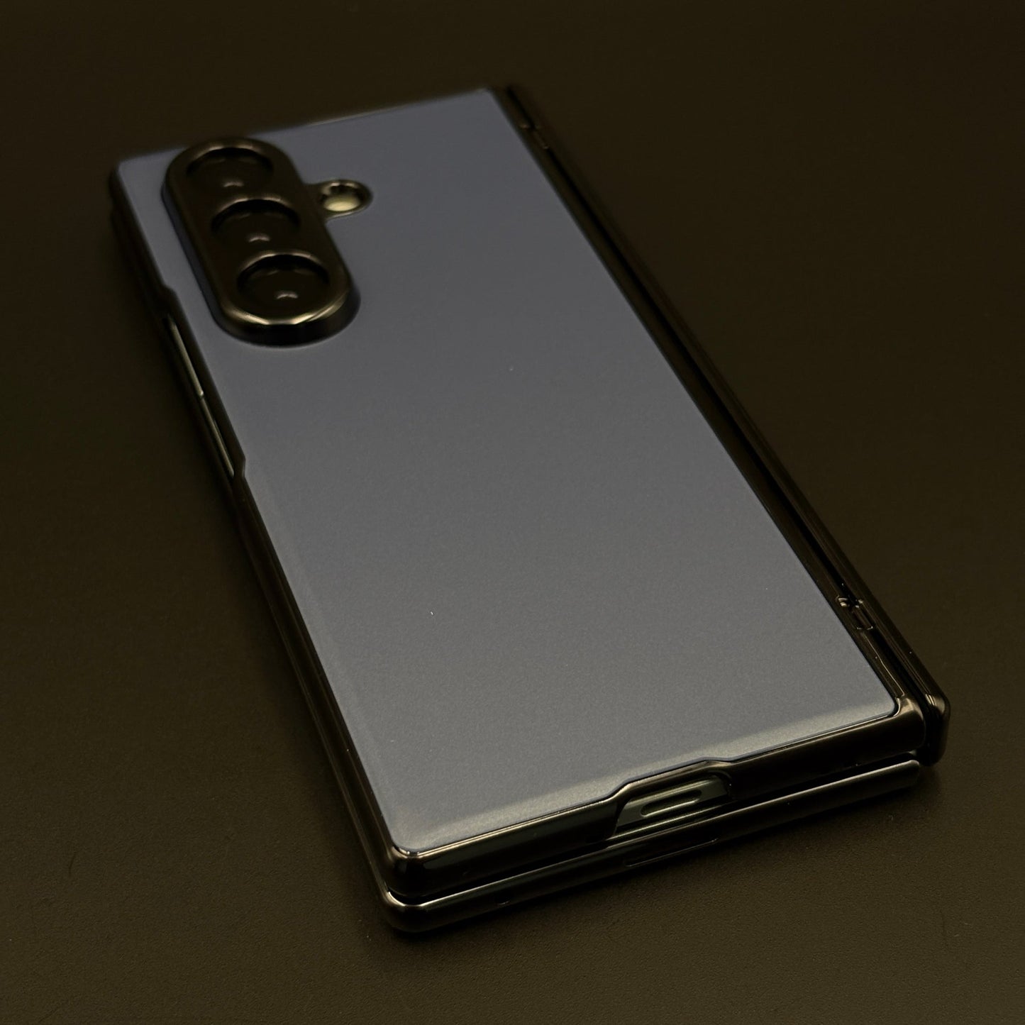 Slim Hard Shell Mobile Case Cover with Front Screen Protector for Samsung Galaxy Z Fold 6