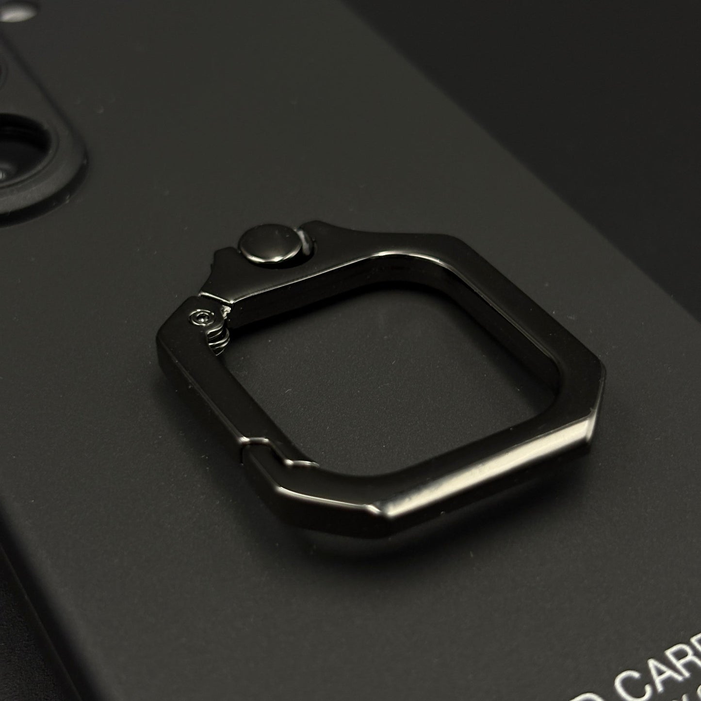 Matte Hard Shell Ring Stand Mobile Case Cover for Samsung Galaxy Z Fold 6