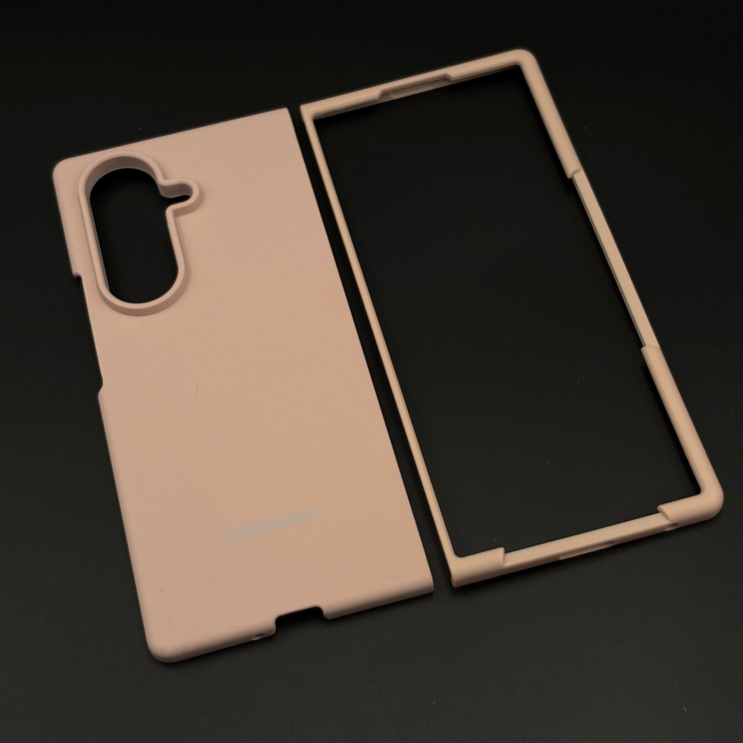 Silicone Phone Case Cover with Silk Feel for Samsung Galaxy Z Fold 7 | Velvet Inner Lining