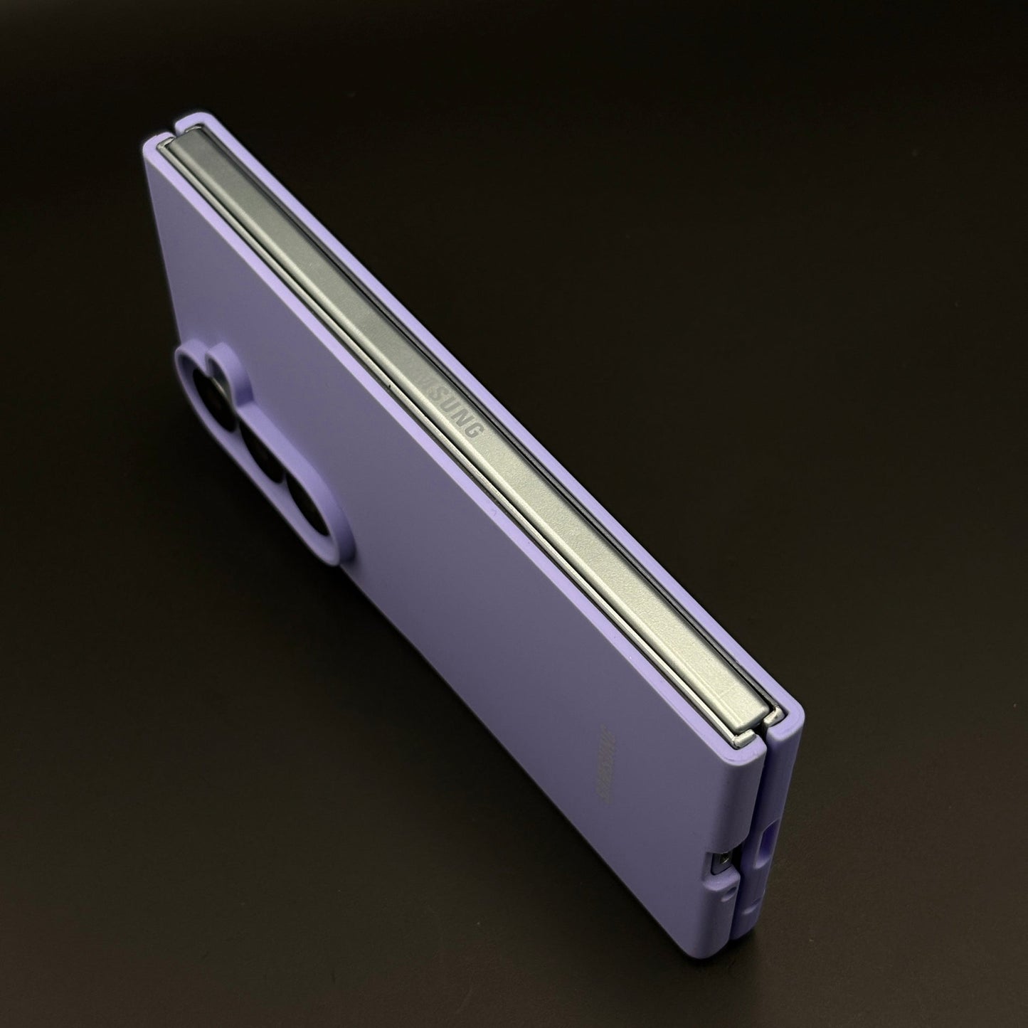 Silicone Phone Case Cover with Silk Feel for Samsung Galaxy Z Fold 7 | Velvet Inner Lining