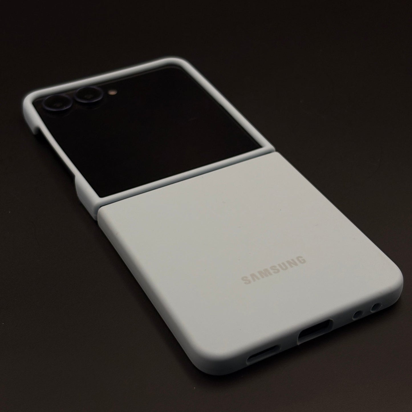 Silicone Case with Silk Feel for Samsung Galaxy Z Flip 7 | Velvet Inner Lining