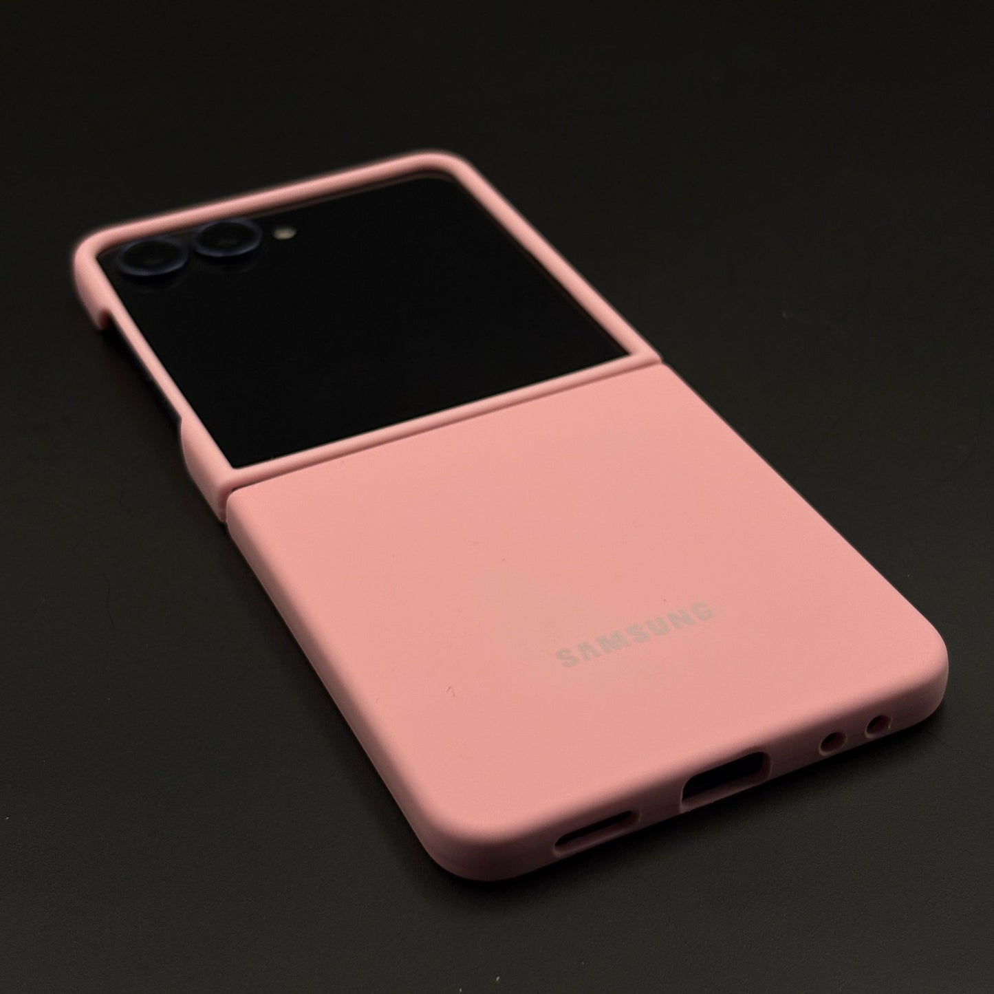 Silicone Case with Silk Feel for Samsung Galaxy Z Flip 7 | Velvet Inner Lining