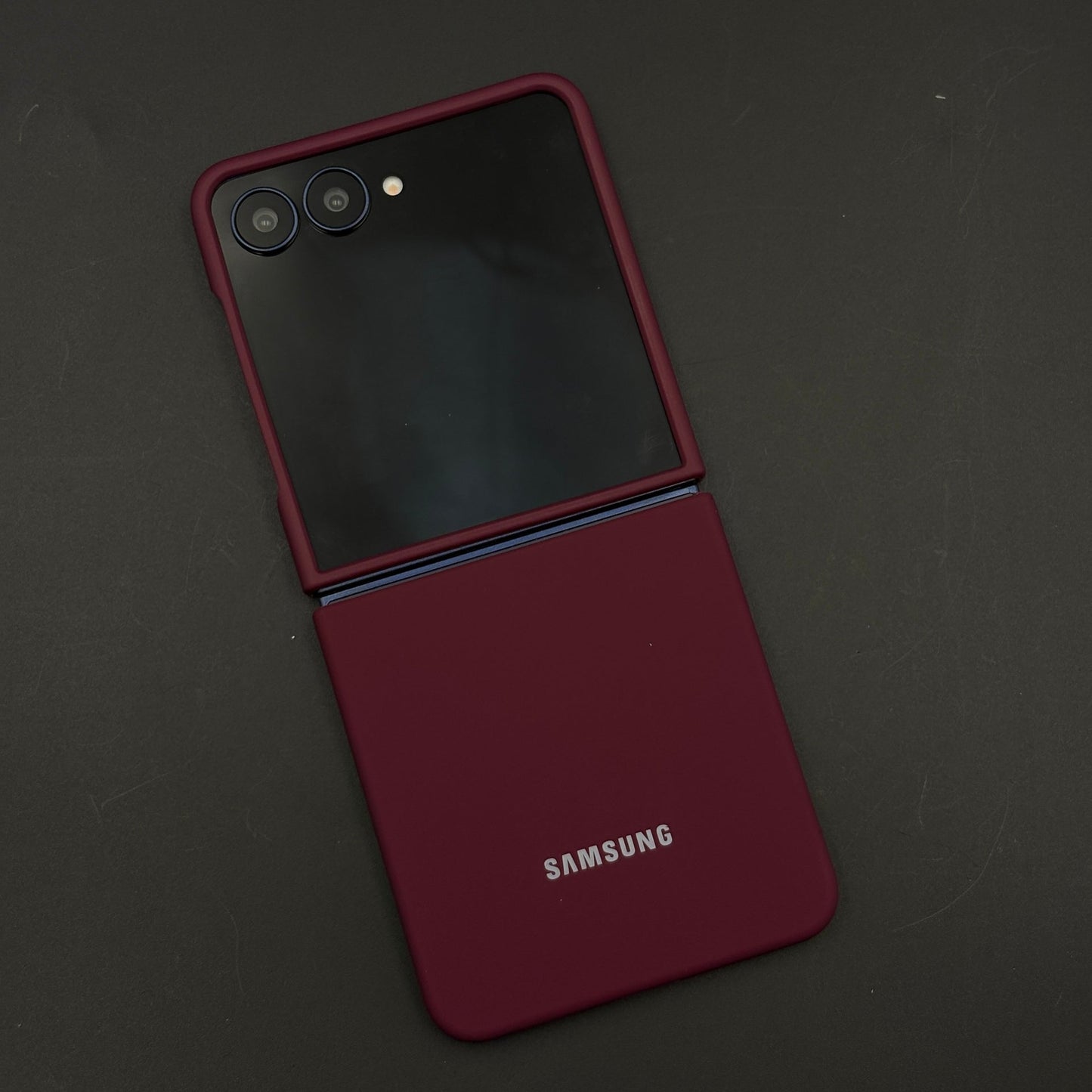 Silicone Case with Silk Feel for Samsung Galaxy Z Flip 7 | Velvet Inner Lining