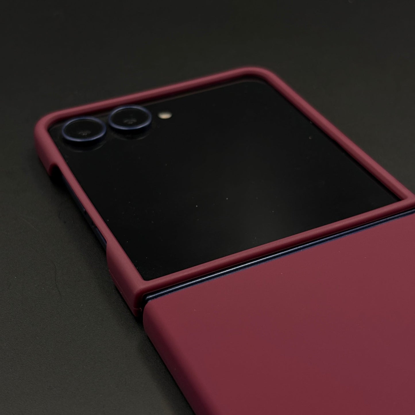 Silicone Case with Silk Feel for Samsung Galaxy Z Flip 7 | Velvet Inner Lining