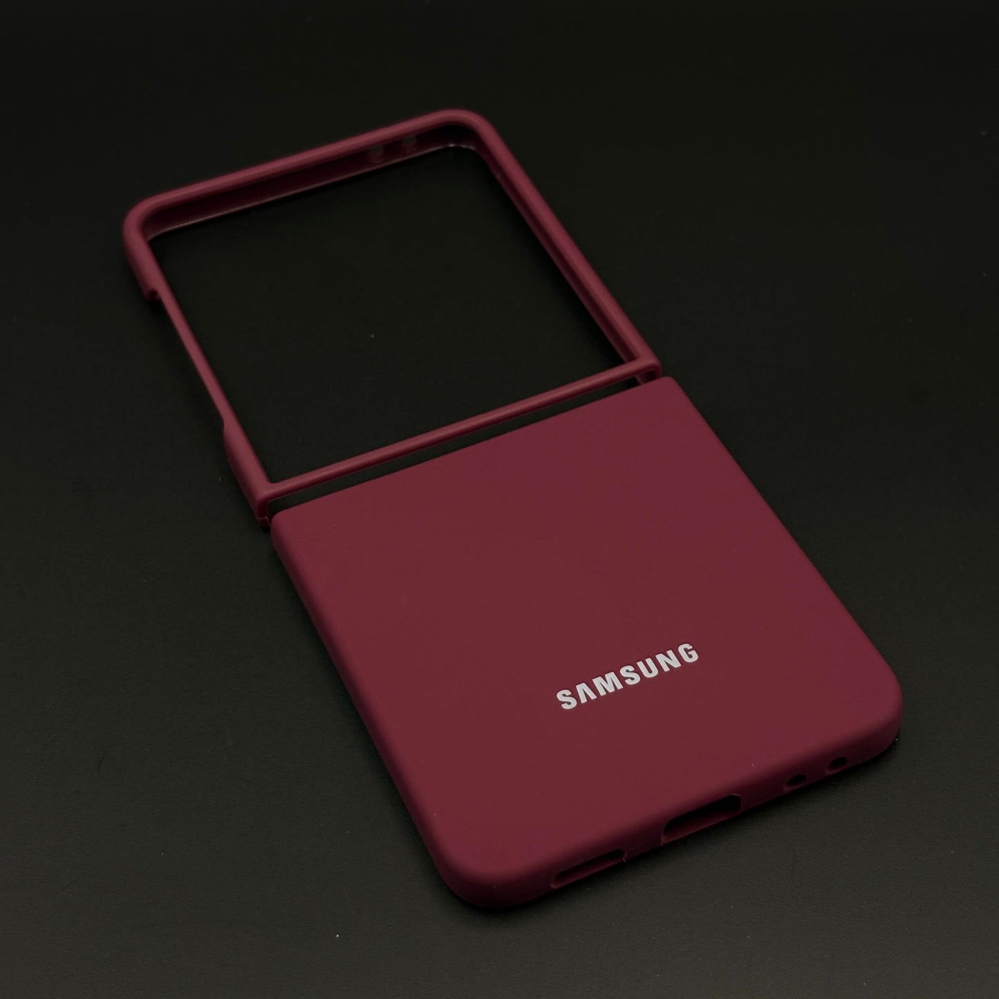 Silicone Case with Silk Feel for Samsung Galaxy Z Flip 7 | Velvet Inner Lining
