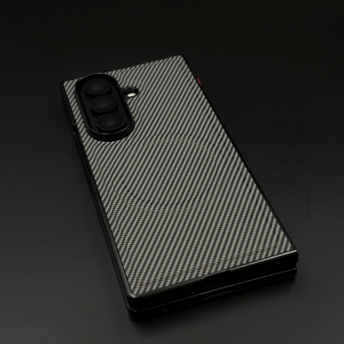 Carbon Texture MagSafe Case for Samsung Galaxy Z Fold 6 | Front Screen Protector | Slim & Durable