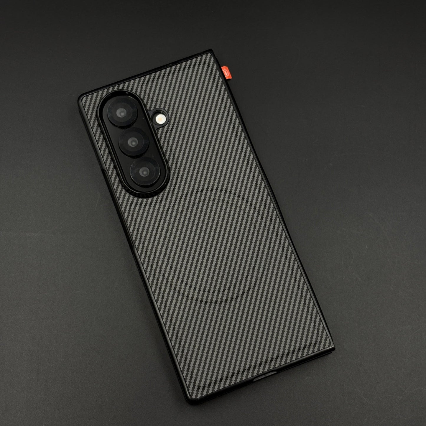 Carbon Texture MagSafe Case for Samsung Galaxy Z Fold 6 | Front Screen Protector | Slim & Durable