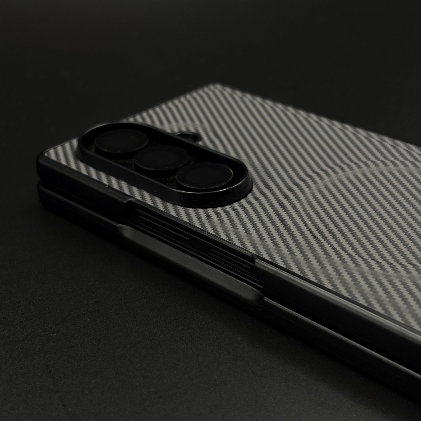 Carbon Texture MagSafe Case for Samsung Galaxy Z Fold 6 | Front Screen Protector | Slim & Durable