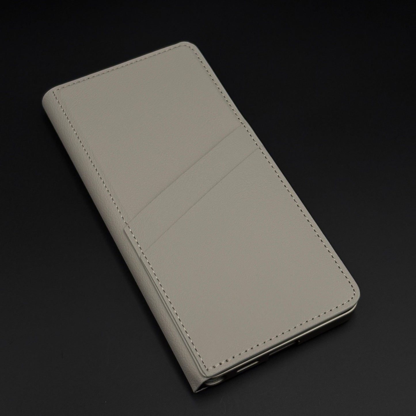Flip Leather Case with Cardholder Slot & Metal Kickstand for Samsung Galaxy S26 Ultra