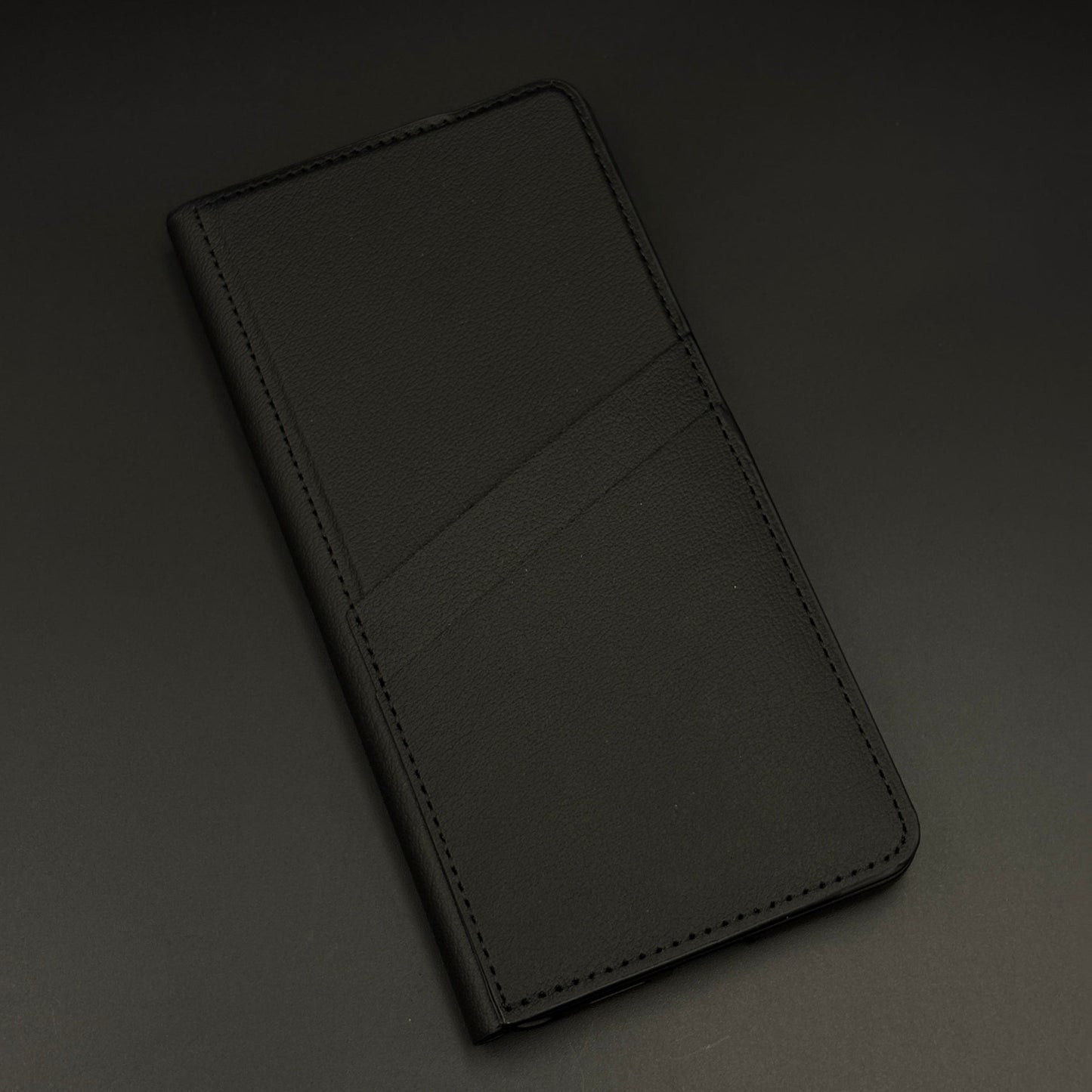 Flip Leather Case with Cardholder Slot & Metal Kickstand for Samsung Galaxy S26 Ultra