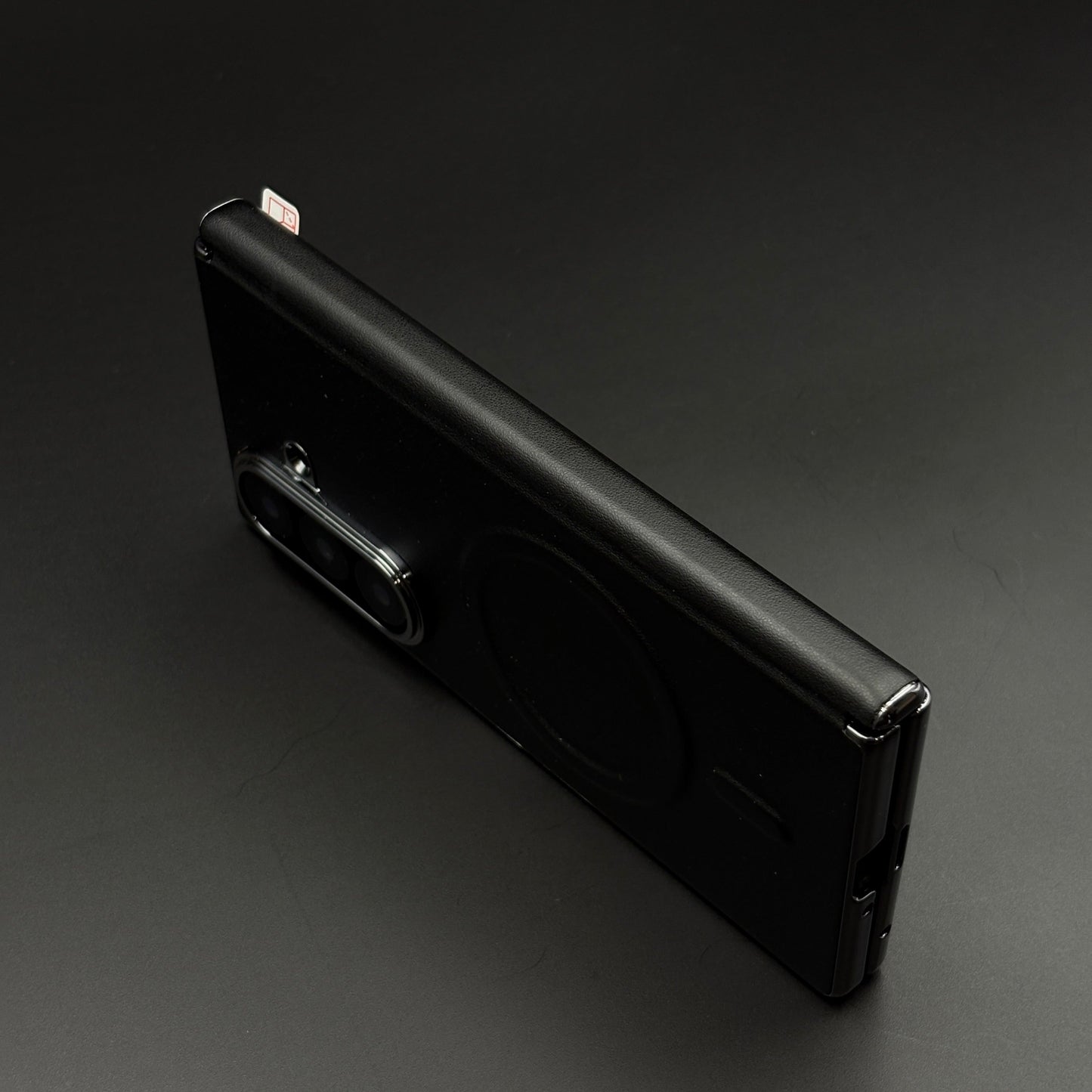 Leather MagSafe Case Hinge Protection for Samsung Galaxy Z Fold 6 | Front Screen Glass