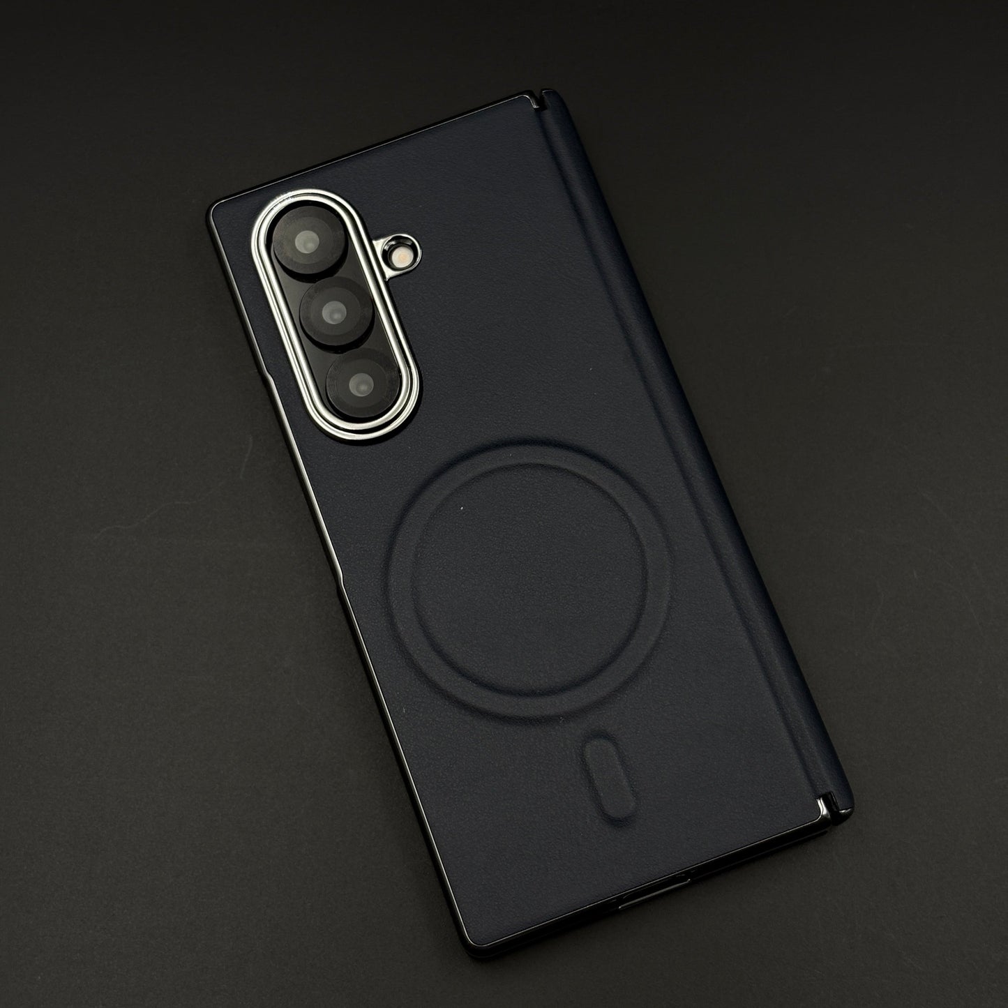 Leather MagSafe Case Hinge Protection for Samsung Galaxy Z Fold 6 | Front Screen Glass