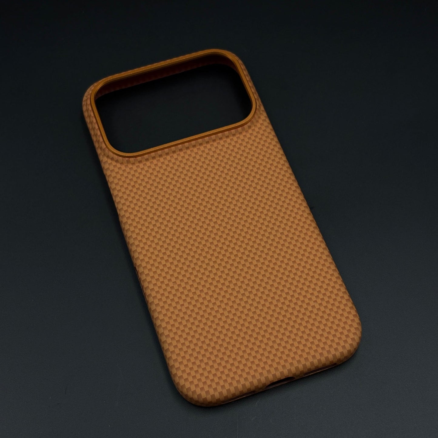 Stealth Carbon Fiber Feel Hidden MagSafe Case for iPhone Series