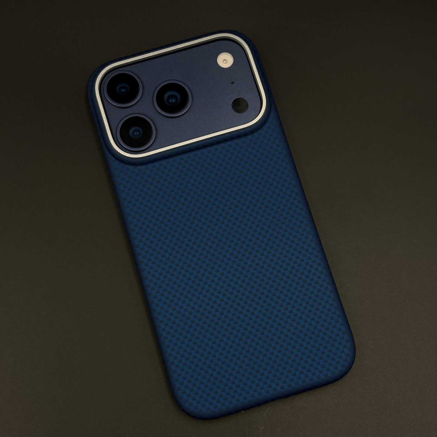 Stealth Carbon Fiber Feel Hidden MagSafe Case for iPhone Series