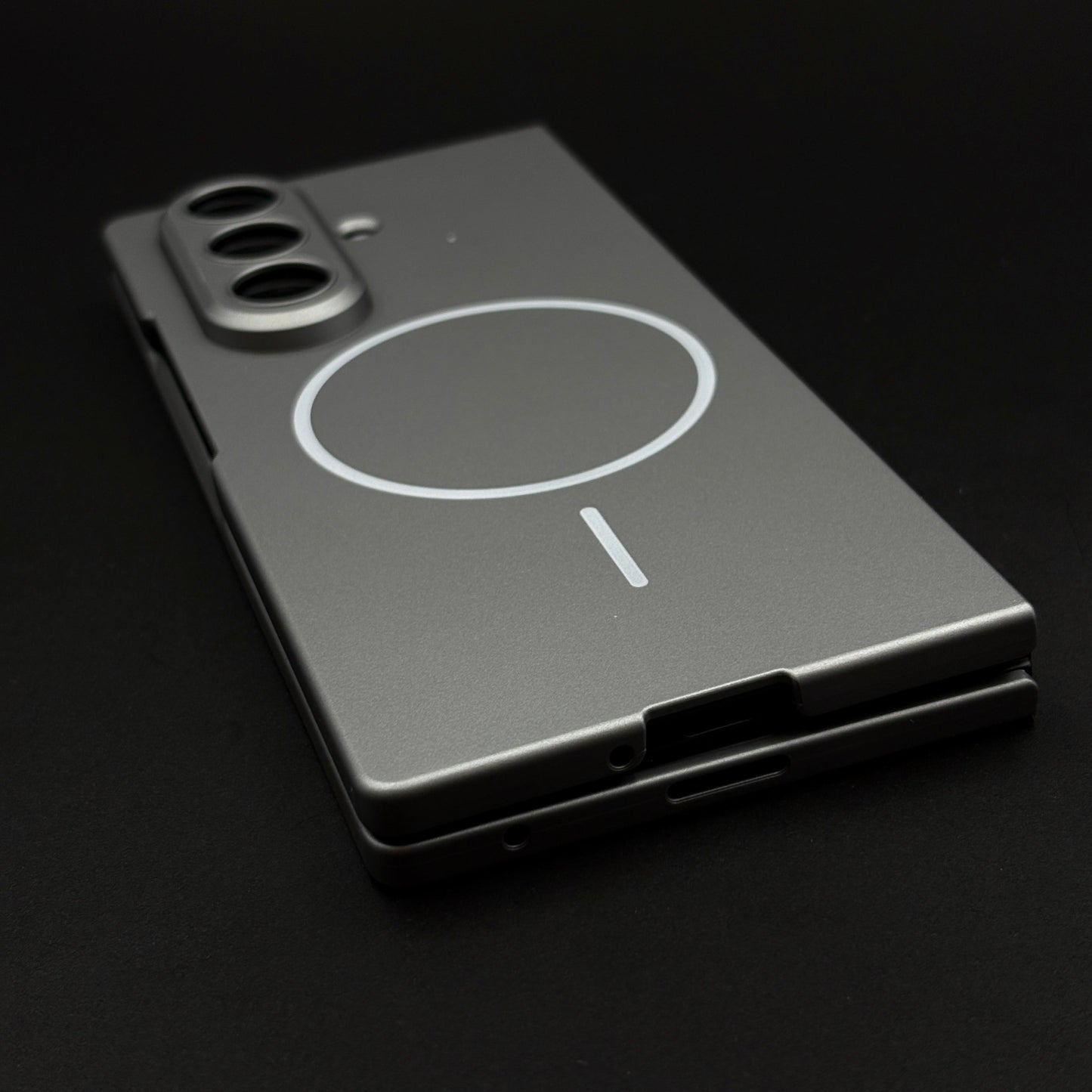 Matte MagSafe Case with Screen Protector for Samsung Galaxy Z Fold 6 | Ultra-Thin Dual Layer | Magnetic Wireless Charging