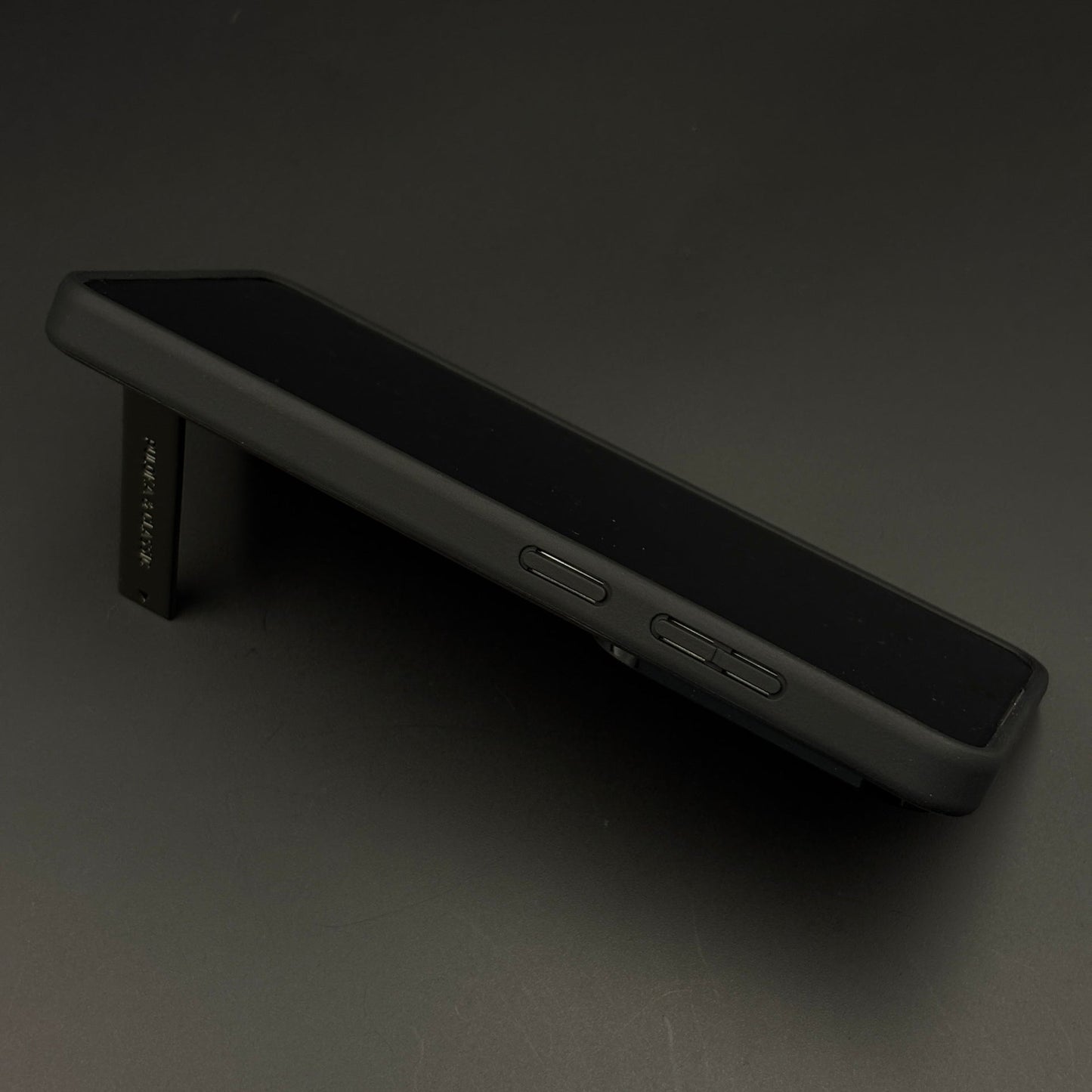 Leather Finish Metal Stand Mobile Case Cover for Samsung Galaxy S26 Ultra