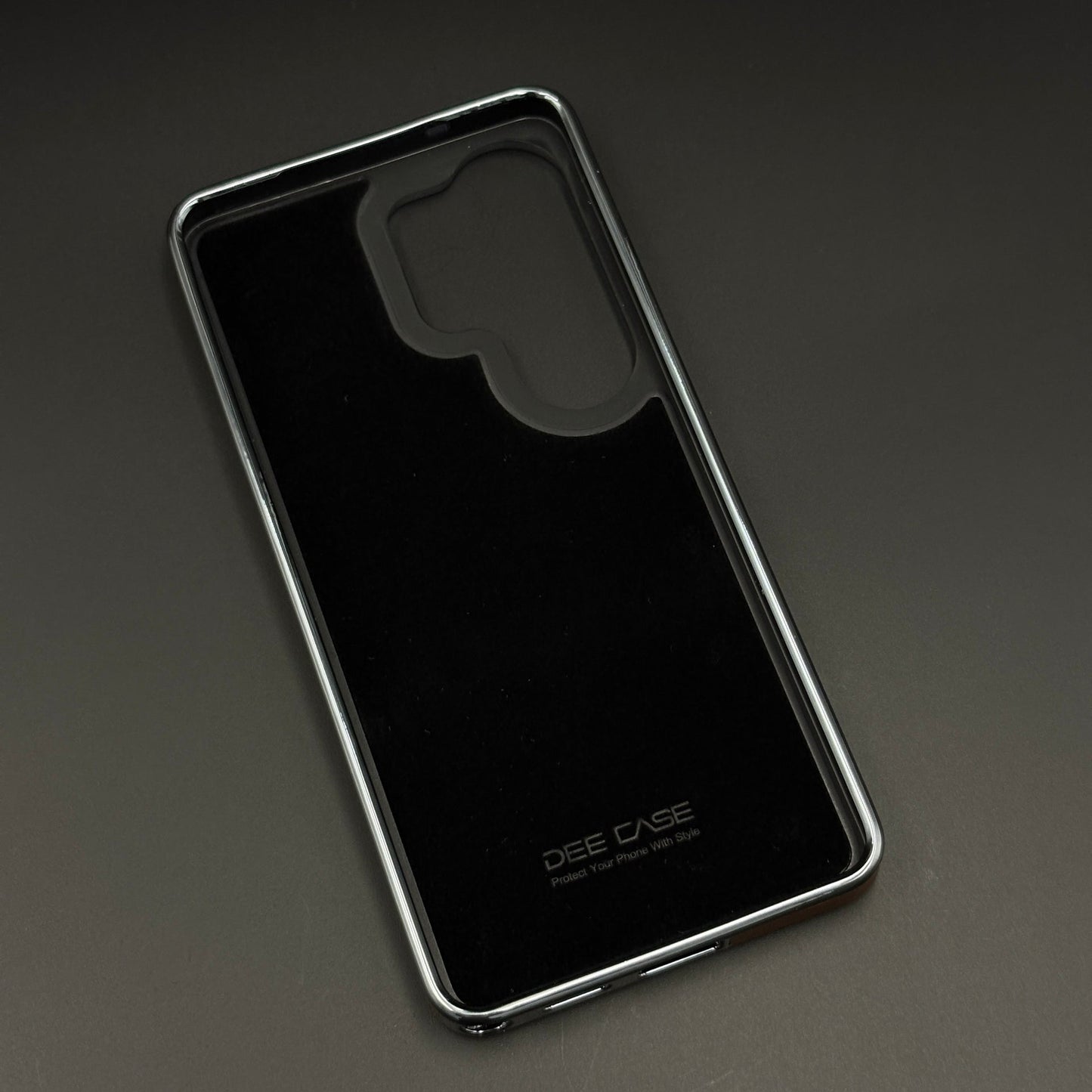 Centre Stitch Leather Chrome Plated Microfiber Inner Mobile Case Cover for Samsung Galaxy S26 Ultra