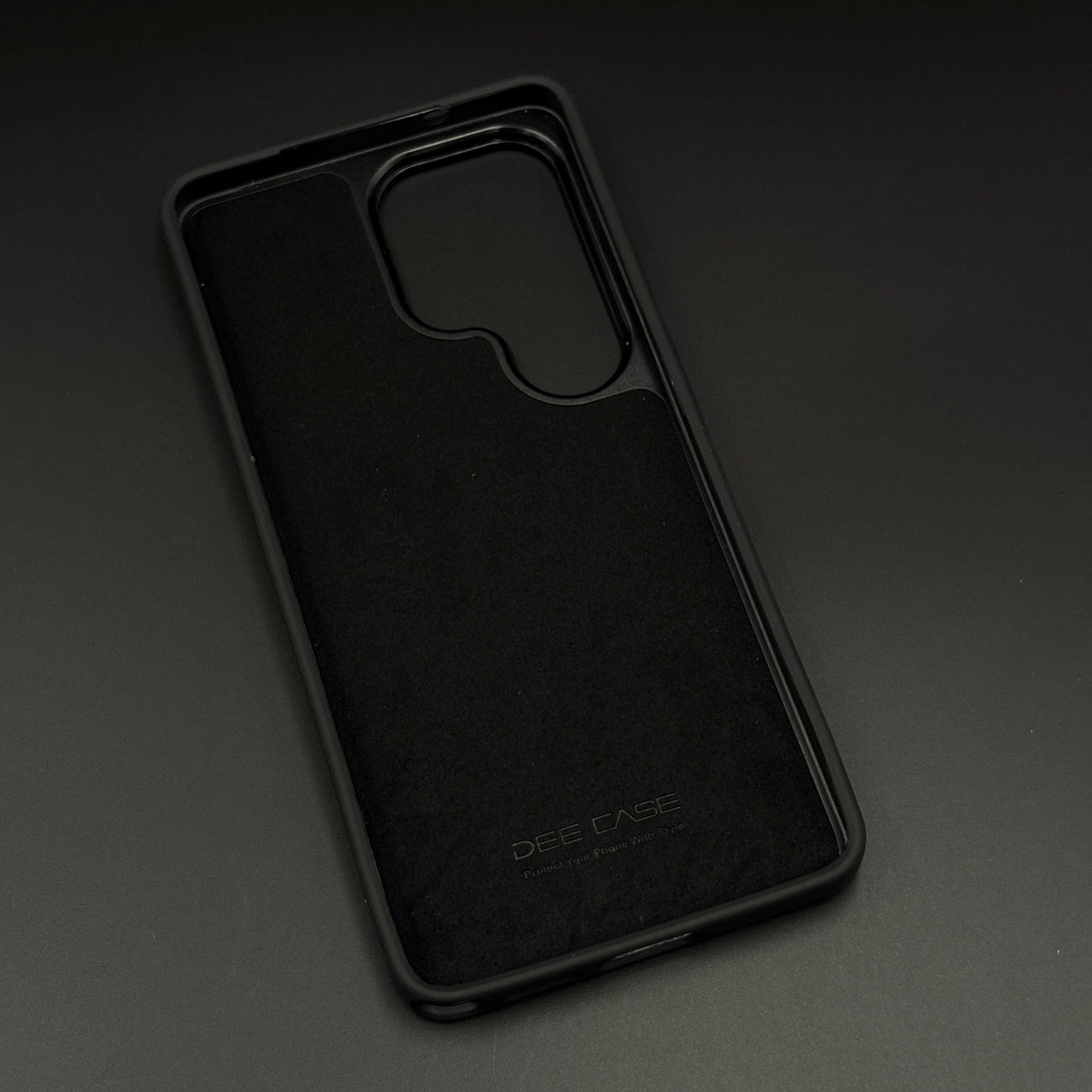 Diagonal Stitch Leather Microfiber Inner Mobile Case Cover for Samsung Galaxy S26 Ultra