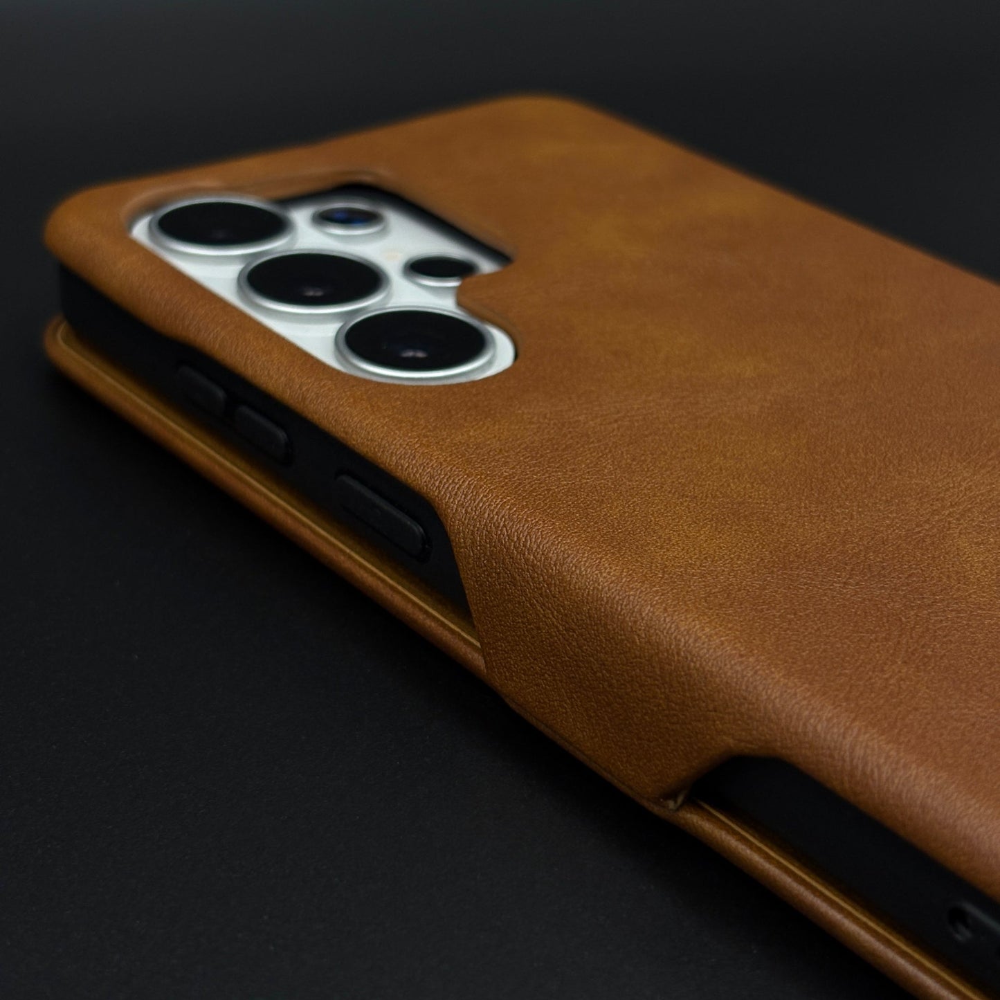 Flip Leather Case with Card Holder Slot for Samsung Galaxy S26 Ultra