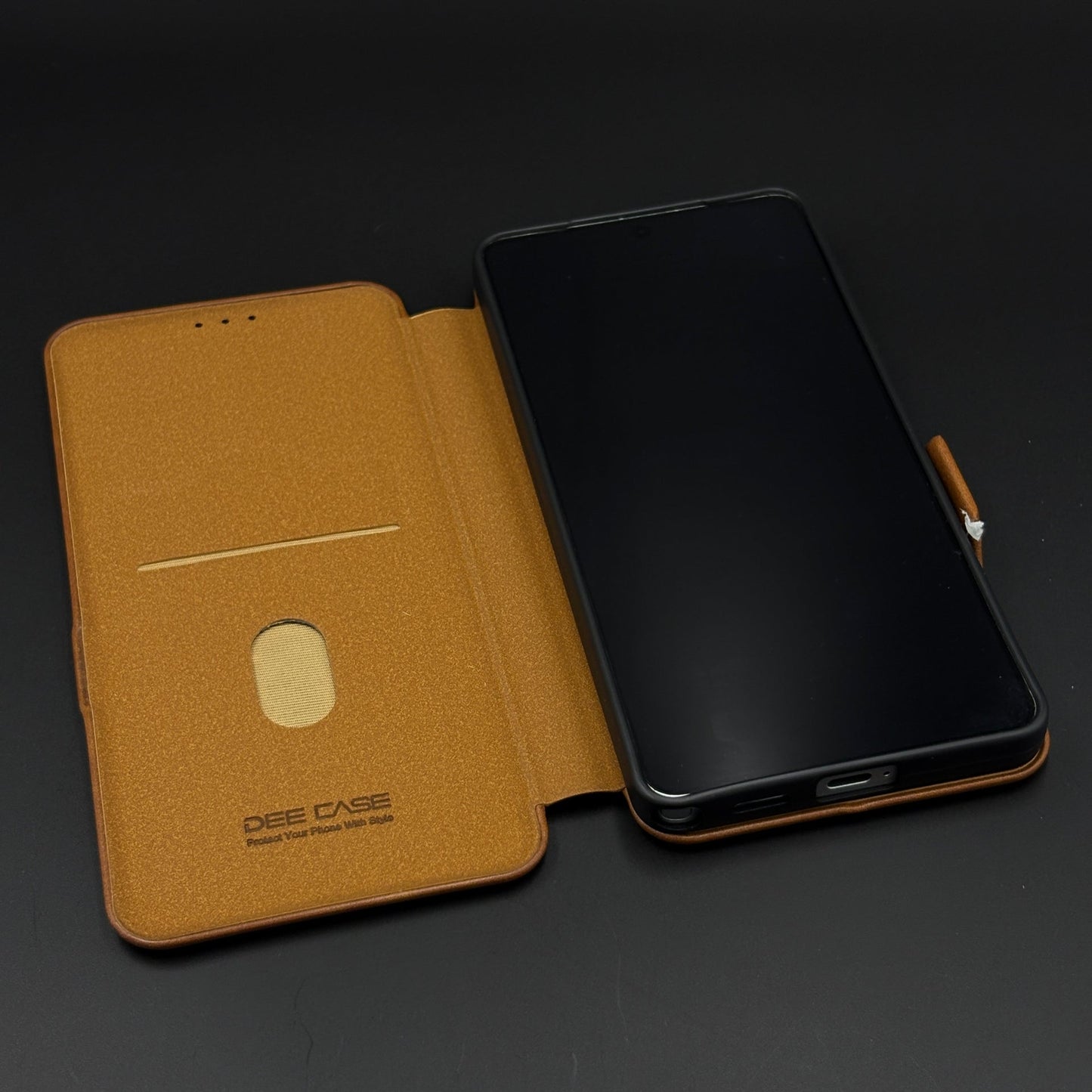 Flip Leather Case with Card Holder Slot for Samsung Galaxy S26 Ultra