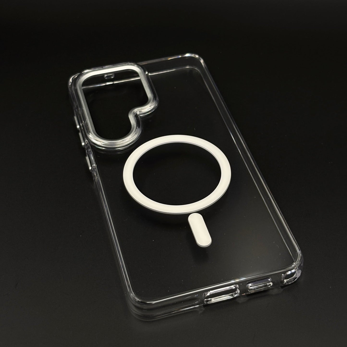 Crystal Clear Anti-Yellow MagSafe Mobile Case Cover for Samsung Galaxy S26 Ultra