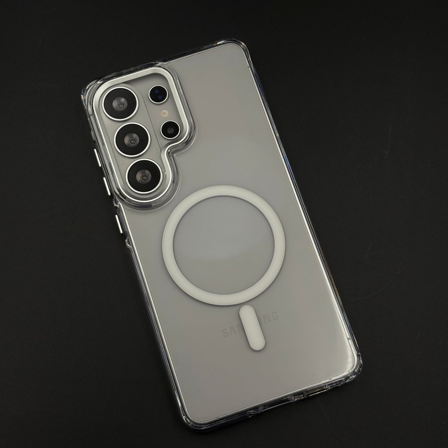 Crystal Clear Anti-Yellow MagSafe Mobile Case Cover for Samsung Galaxy S26 Ultra
