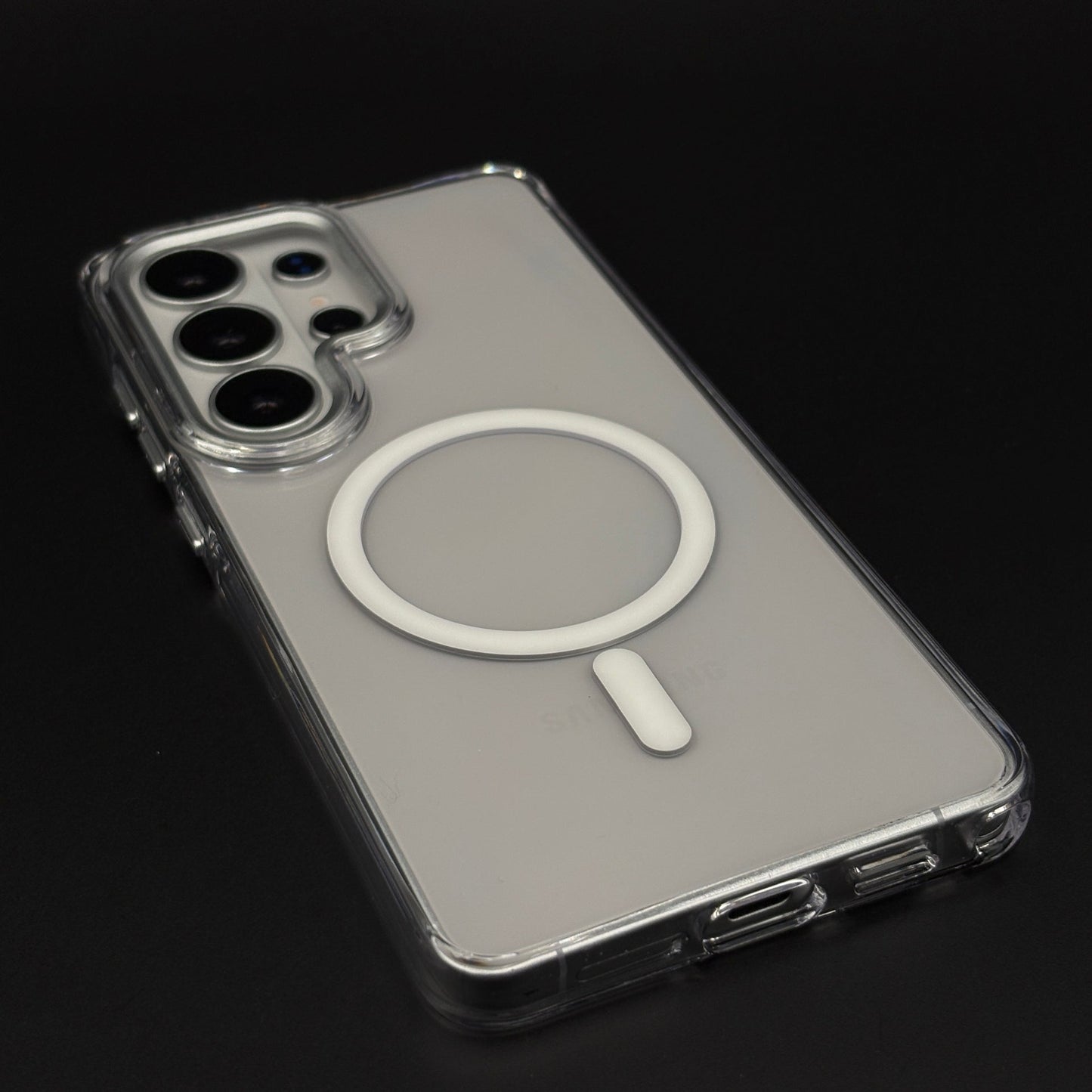 Crystal Clear Anti-Yellow MagSafe Mobile Case Cover for Samsung Galaxy S26 Ultra
