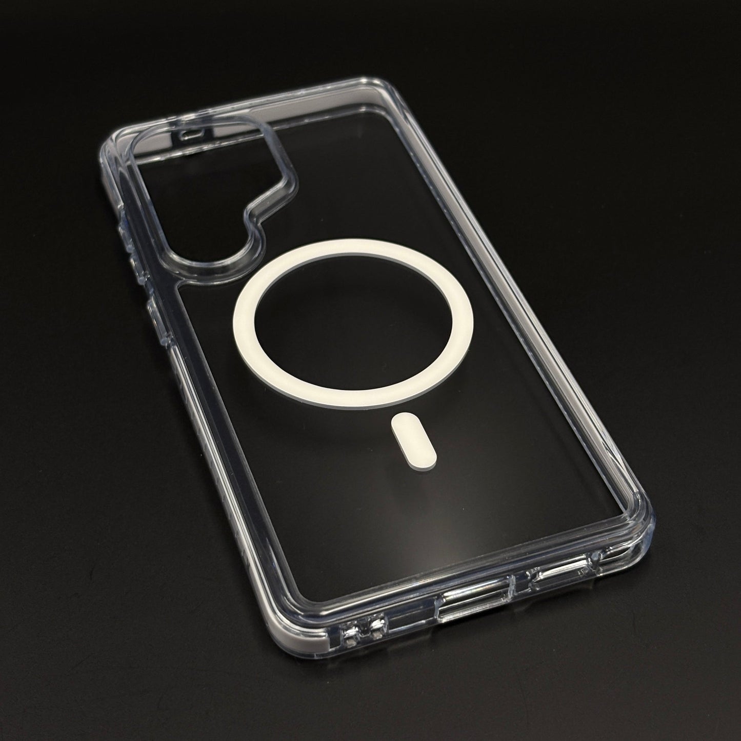Crystal Clear Anti-Yellow MagSafe Mobile Case Cover for Samsung Galaxy S26 Ultra