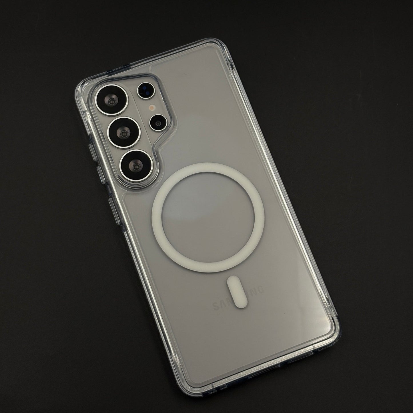 Crystal Clear Anti-Yellow MagSafe Mobile Case Cover for Samsung Galaxy S26 Ultra