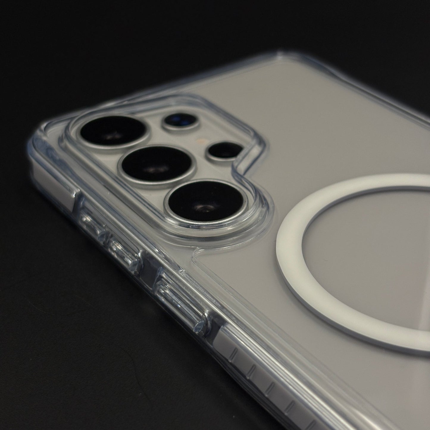 Crystal Clear Anti-Yellow MagSafe Mobile Case Cover for Samsung Galaxy S26 Ultra