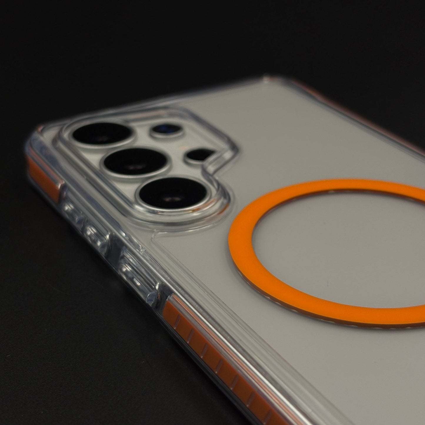 Crystal Clear Anti-Yellow MagSafe Mobile Case Cover for Samsung Galaxy S26 Ultra