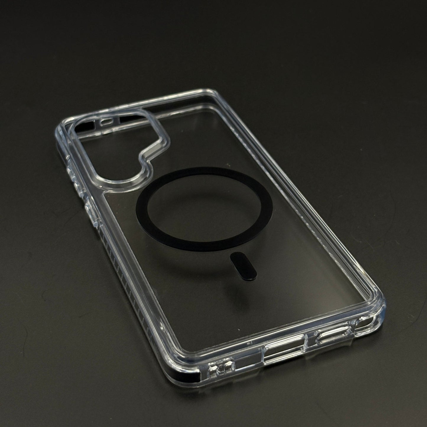Crystal Clear Anti-Yellow MagSafe Mobile Case Cover for Samsung Galaxy S26 Ultra