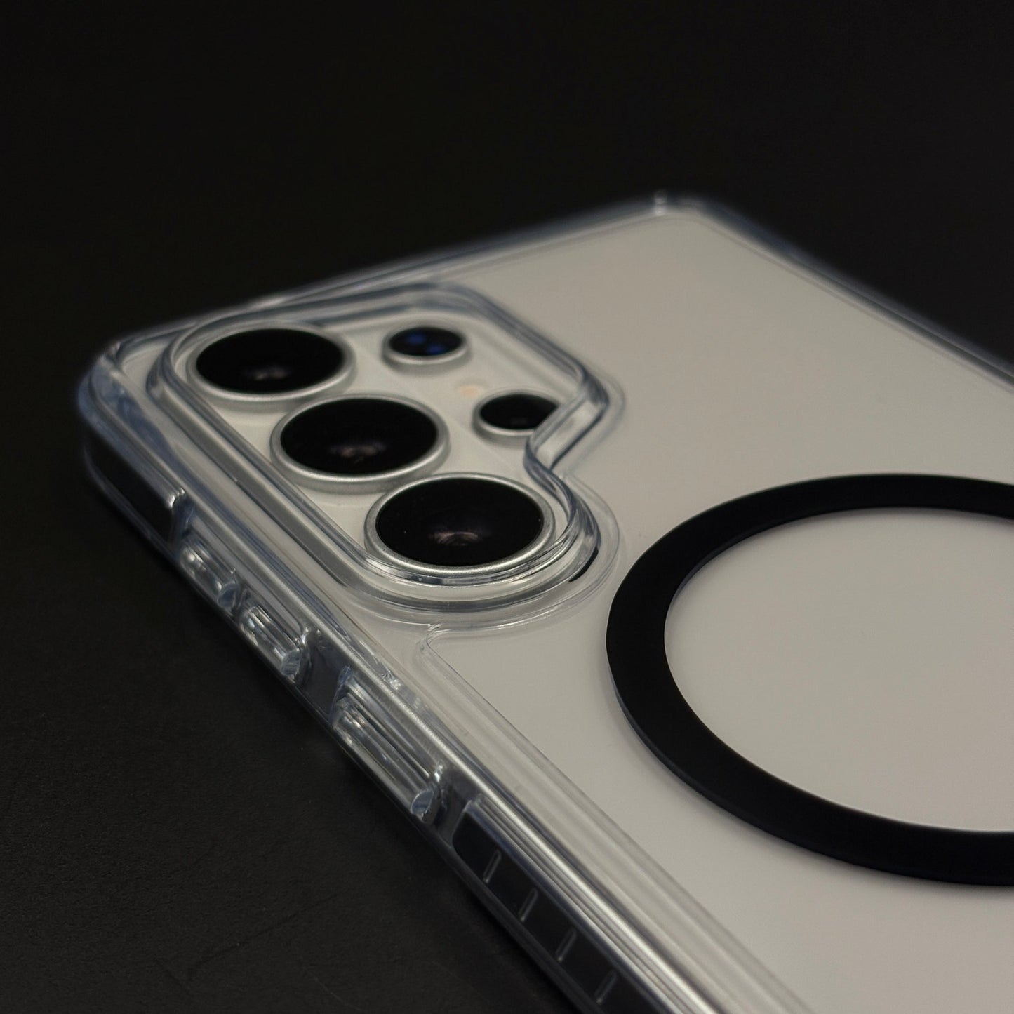 Crystal Clear Anti-Yellow MagSafe Mobile Case Cover for Samsung Galaxy S26 Ultra
