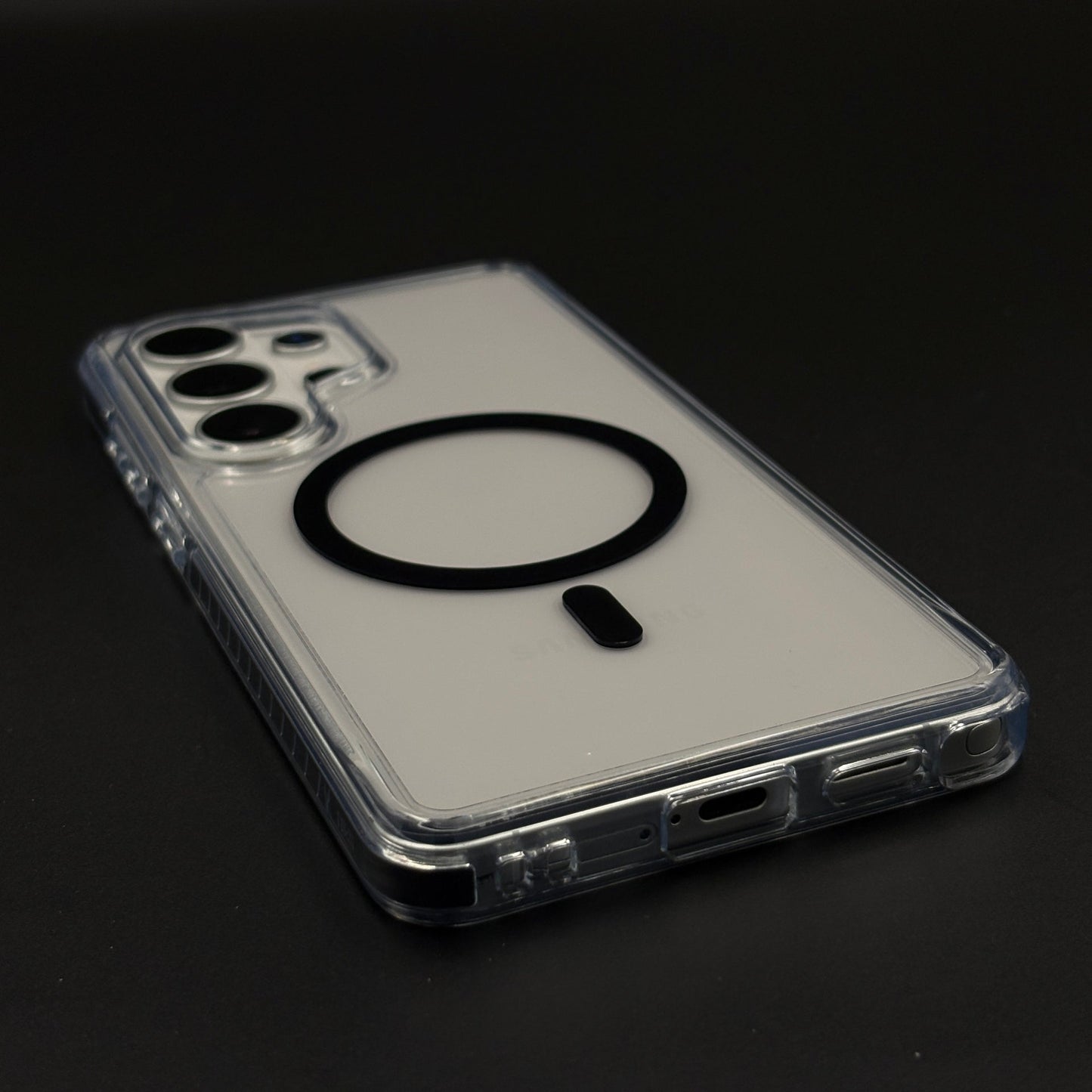 Crystal Clear Anti-Yellow MagSafe Mobile Case Cover for Samsung Galaxy S26 Ultra