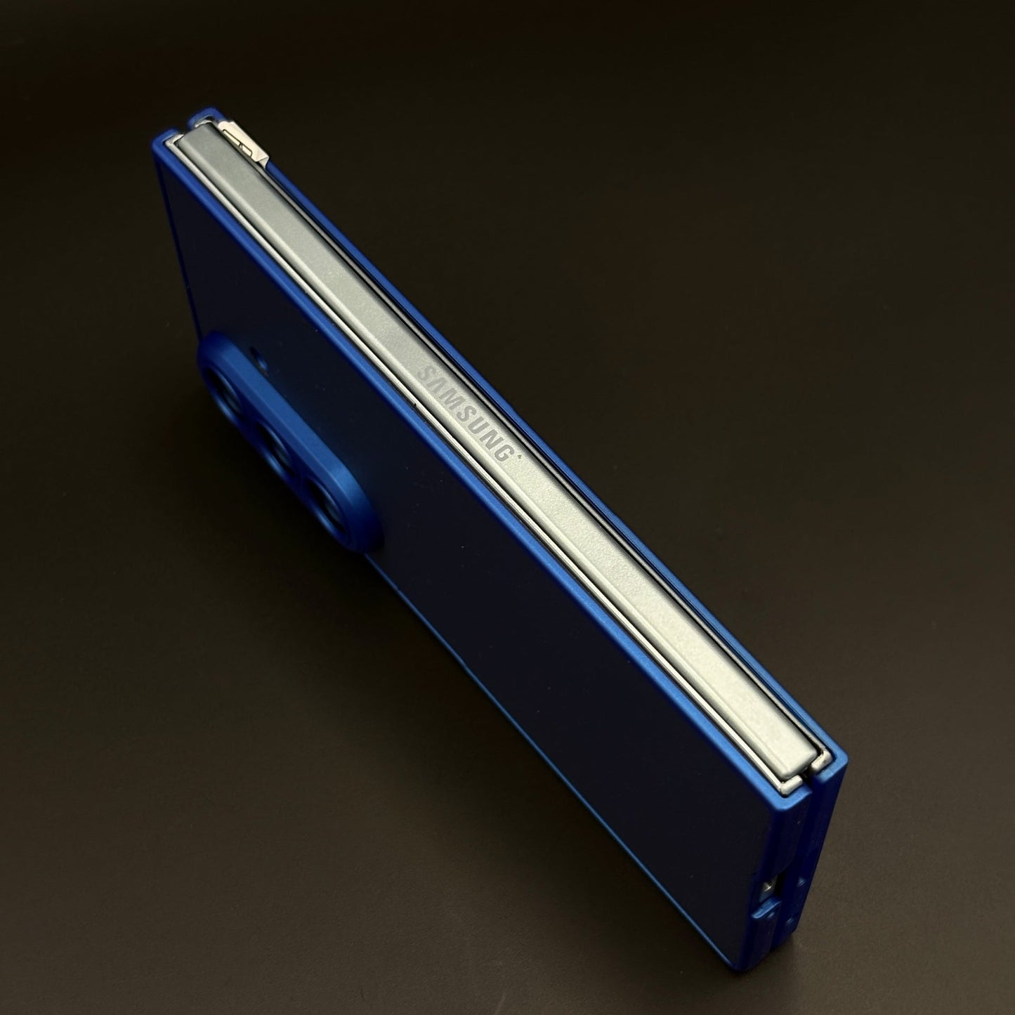 Matte Leather Shield Mobile Case Cover with Front Screen Protector for Samsung Galaxy Z Fold 7