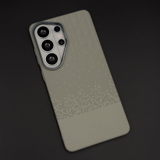 Stone Dust Carbon Fibre Hidden MagSafe Mobile Case Cover for Samsung Galaxy S26 Ultra