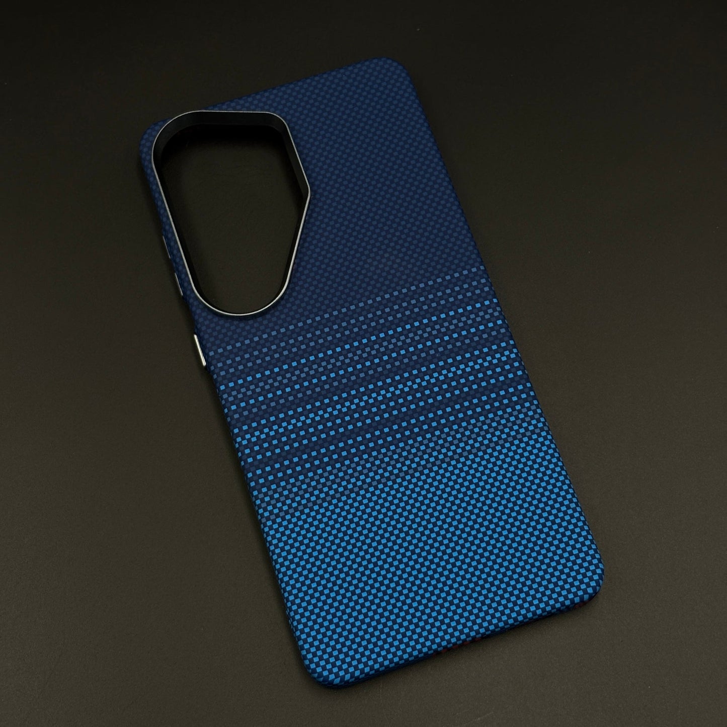 Ocean Stripe Carbon Fibre Hidden MagSafe Mobile Case Cover for Samsung Galaxy S26 Ultra